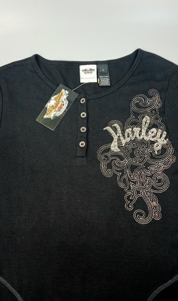 เสื้อยืดแขนยาว H-D ผู้หญิง M,L,XL