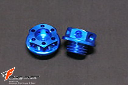 น็อตน้ำมันเกียวละเอียด MOTH สีน้ำเงิน FOR HONDA CBR1000RR