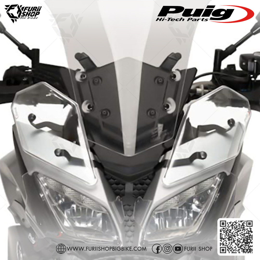 ปีกข้างชิว Puig Wing Screen : for Yamaha FJ/MT09 tracer900 2015-2017