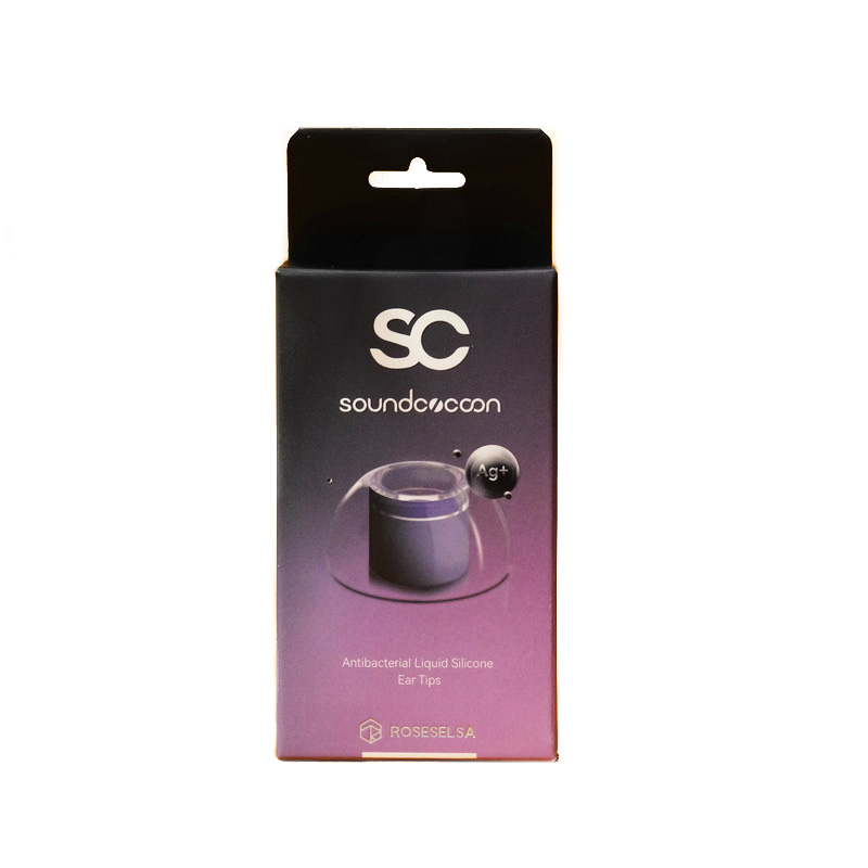 Rose Soundcocoon จุกหูฟังซิลิโคนเหลวสำหรับ IEM เพิ่มเสียงเบสและเสียงแหลมให้ชัดเจน 1 แพค 4 คู่