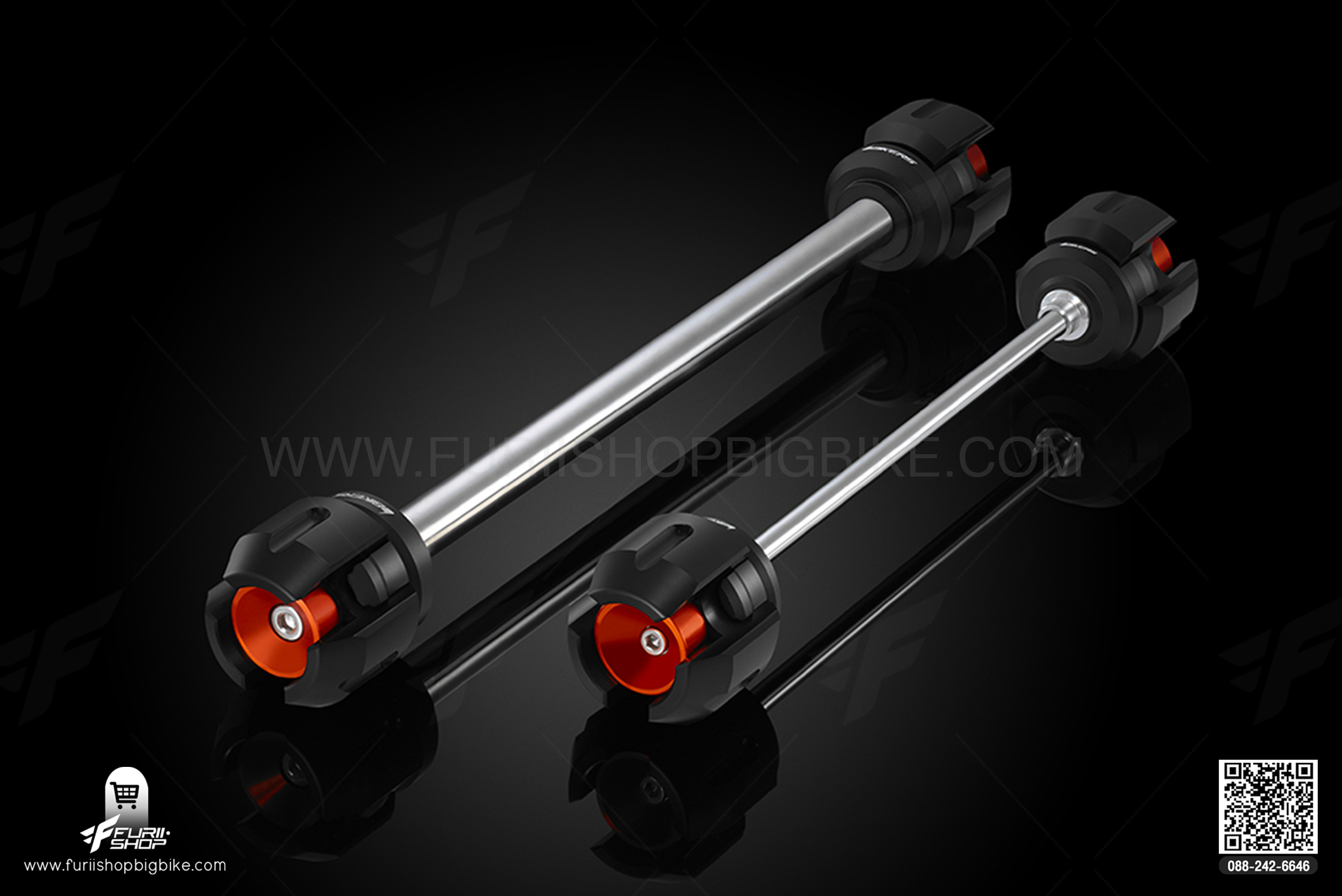 กันล้มหลัง Rear Wheel Axle Protection Bikers คาวาซากิ Kawasaki Z800