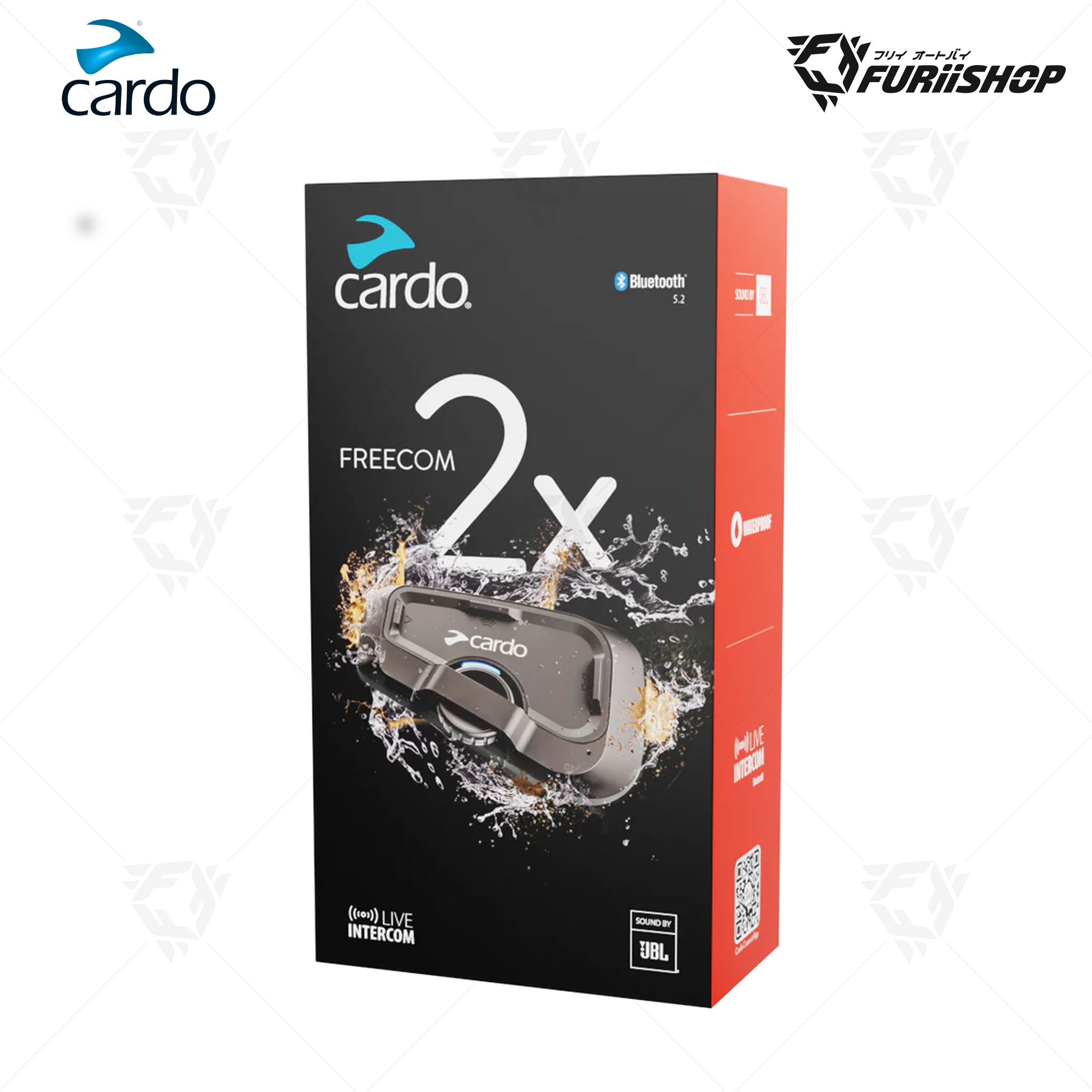 บลูทูธ/บลูทูธติดหมวก Cardo FREECOM 2X SINGLE