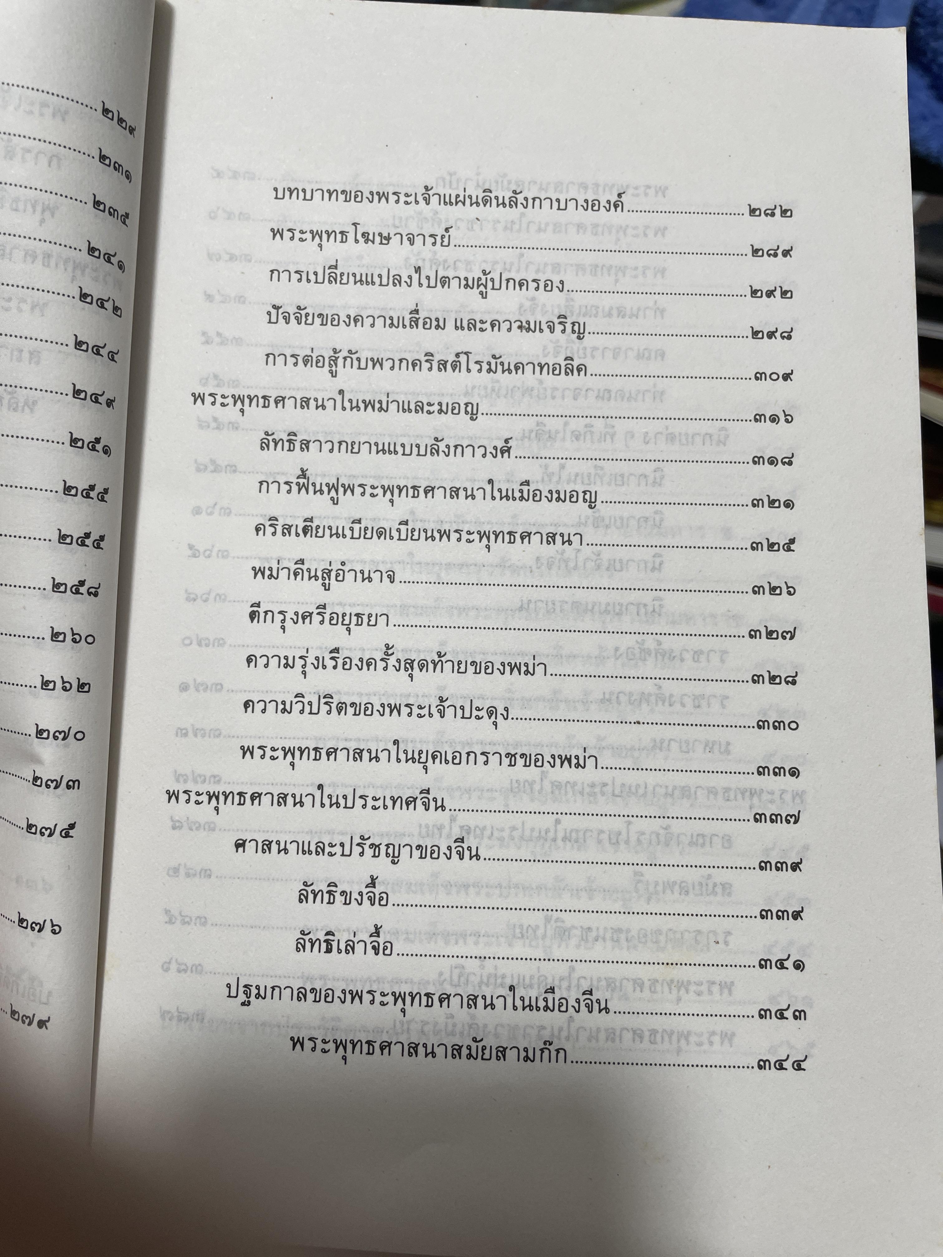 ประวัศาสตร์พระพุทธศาสนา ผู้เขียน พระราชธรรมนิเทศ (ระแบบ ฐิตณาโณ) 2,500 กรัม