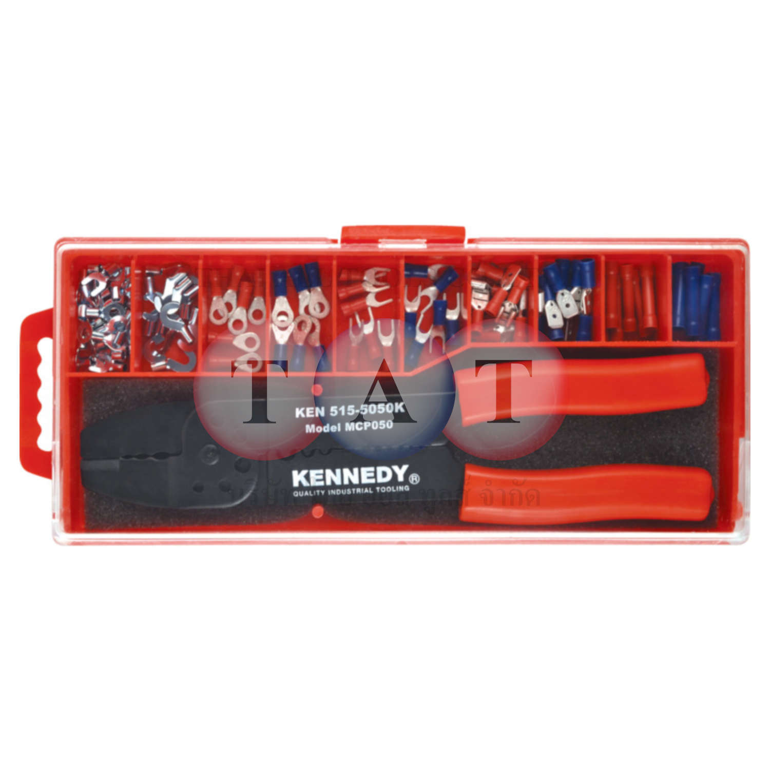 Kennedy.CRIMPING PLIER KIT C/W ASSORTED TERMINALS
