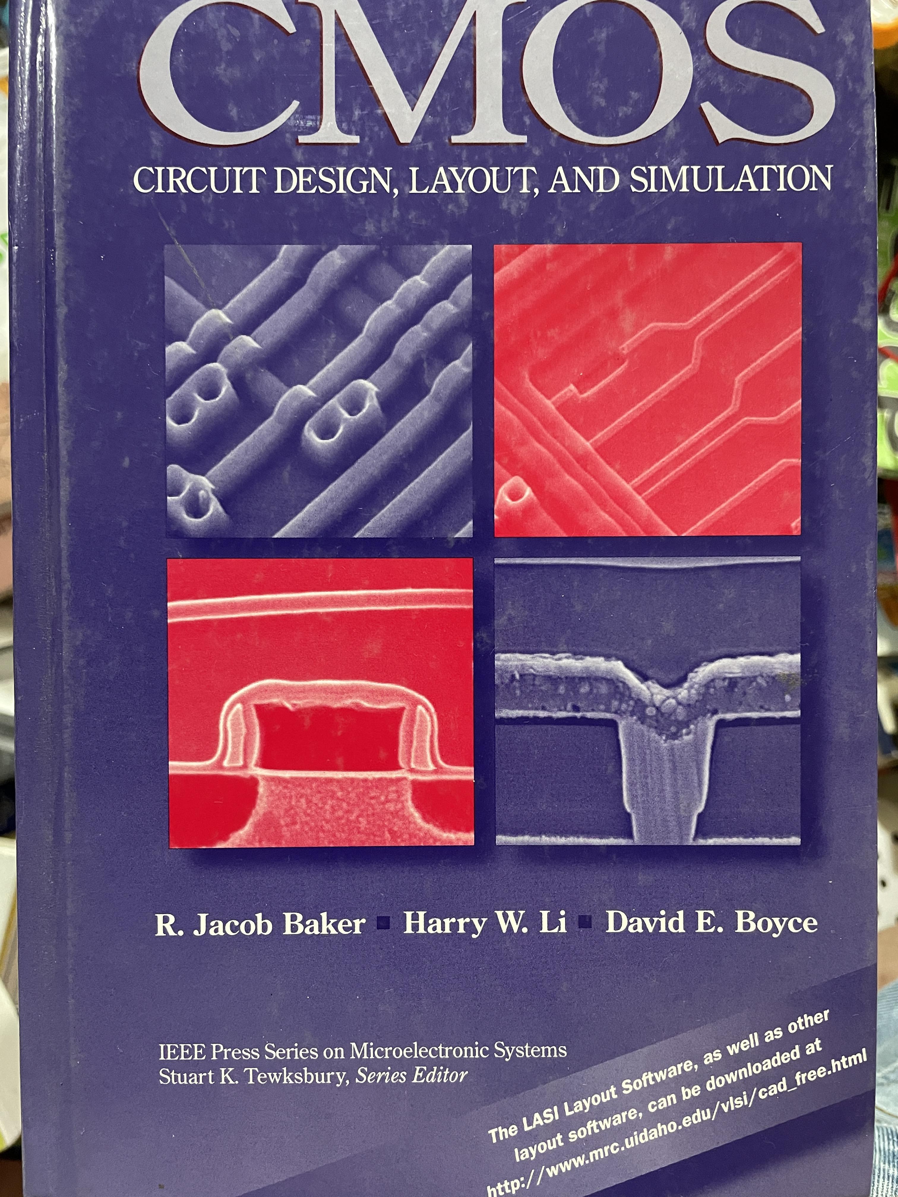 CMOS. CIRCUIT DESIGN, LAYOUT , AND SIMULATION. ผู้เขียน R.JACOB BAKER. และคณะ 0 กก.