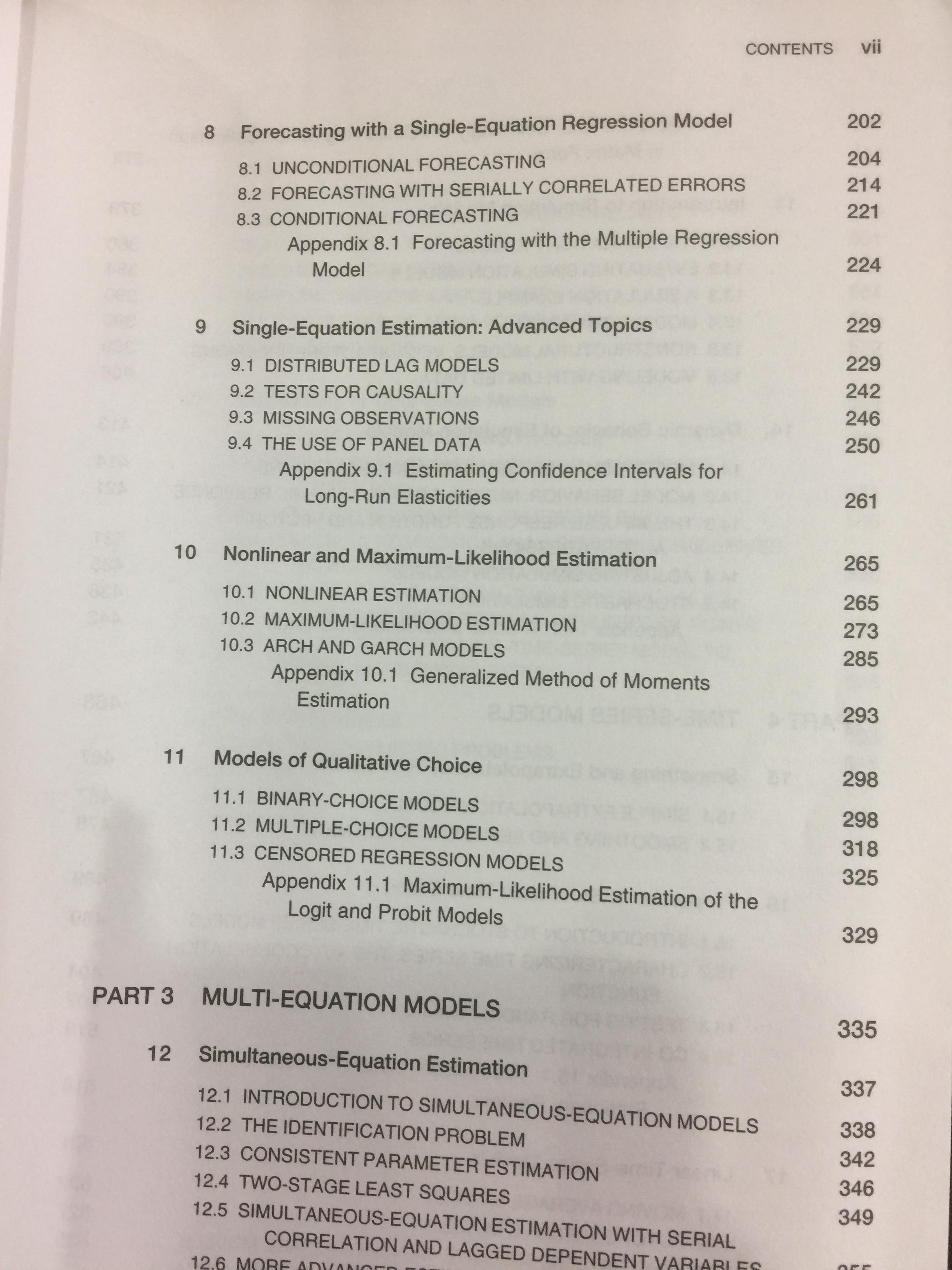 Econometric Models. Economic Forecasts. พิมพ์คร้ังที่ 4. ผู้เขียน Robert S.Pinddyck 0 กก.