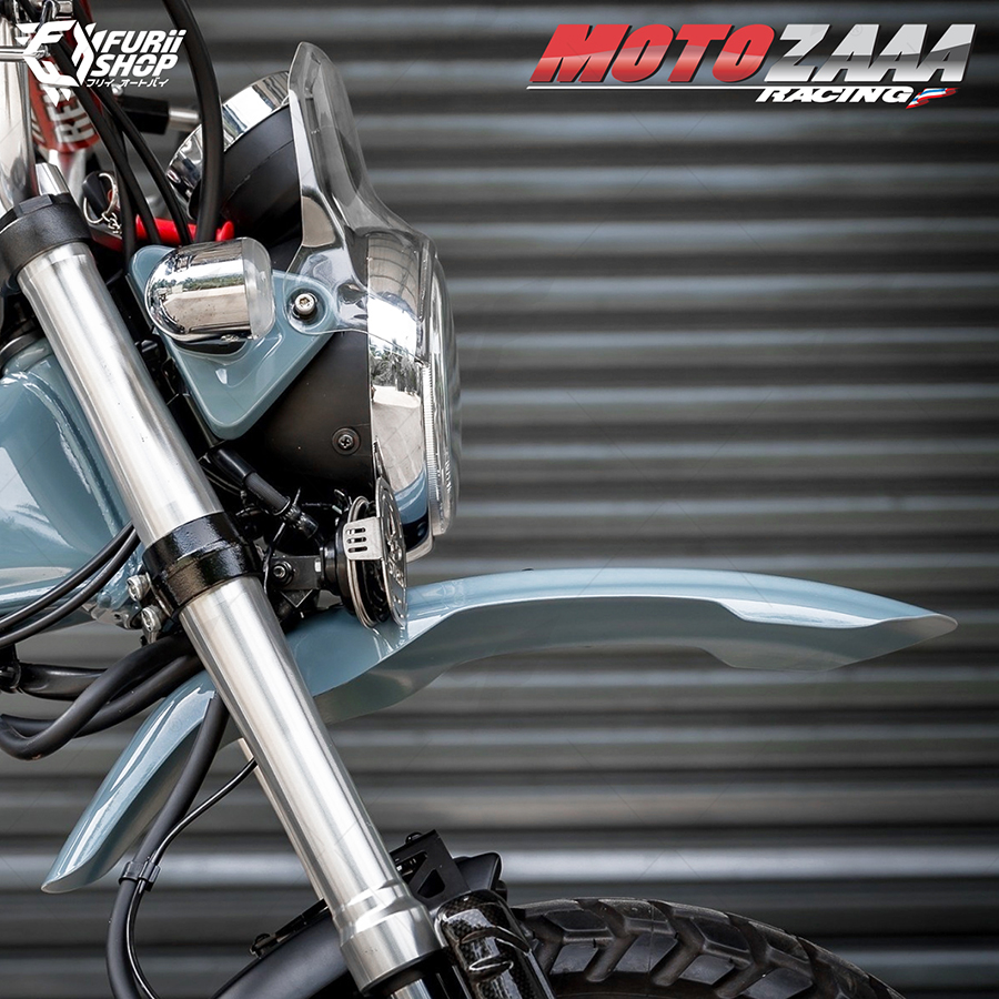 บังโคลนหน้า/บังโคลนหน้าแต่ง MOTOZAAA Scrambler Front Fender : for Honda DAX 125