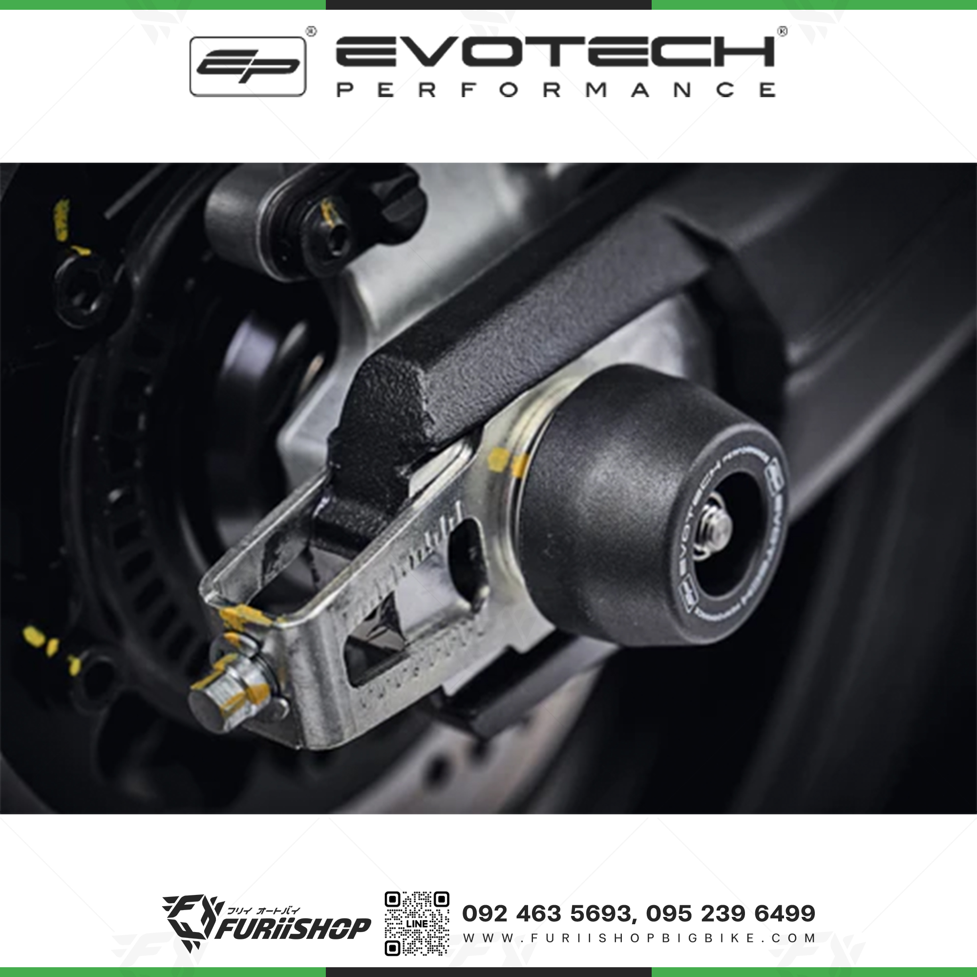 กันล้มหลัง Evotech DUCATI SCRAMBLER 400/800