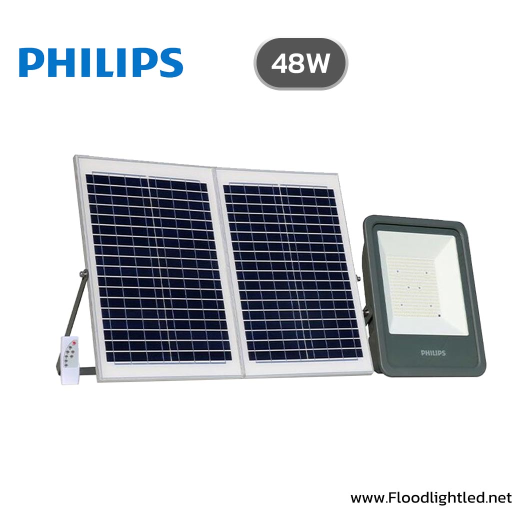 สปอร์ตไลท์โซล่าเซลล์ 48W PHILIPS BVP080