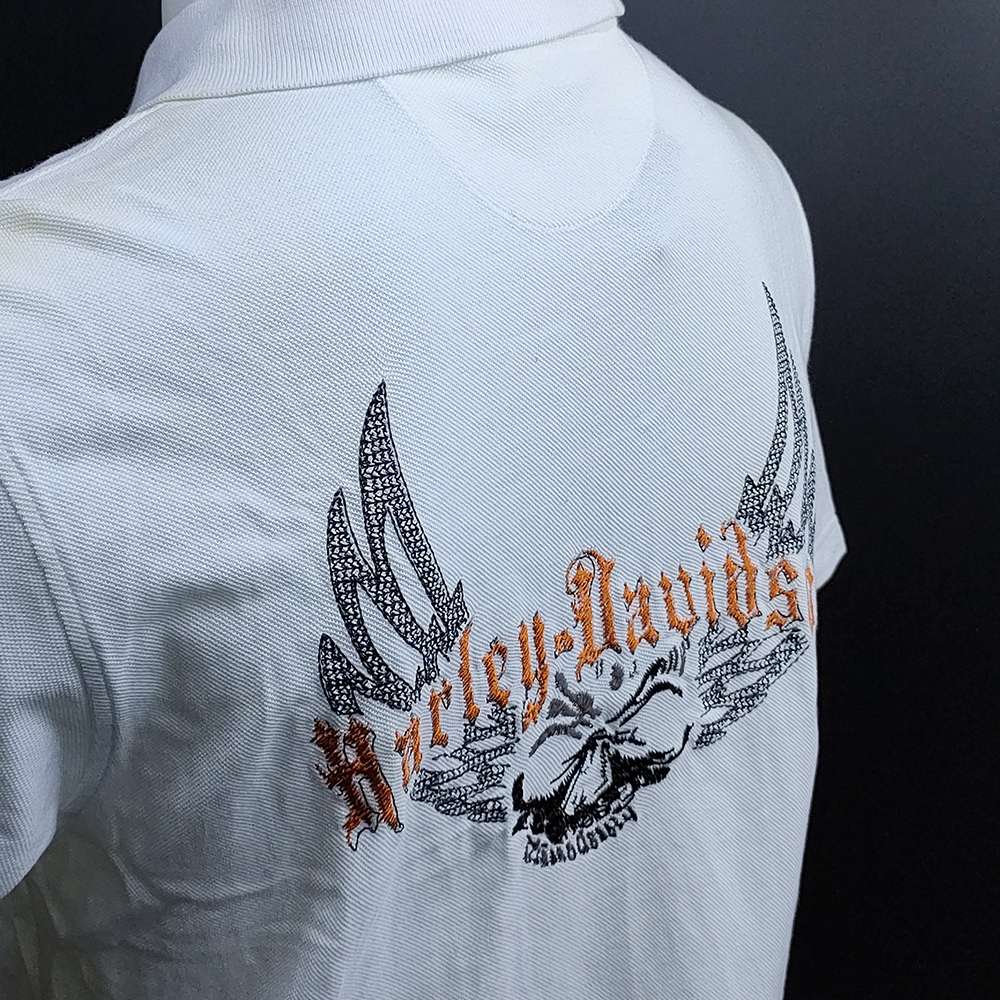 H-D Polo-Shirt #02 ไซส์ M,L,XL