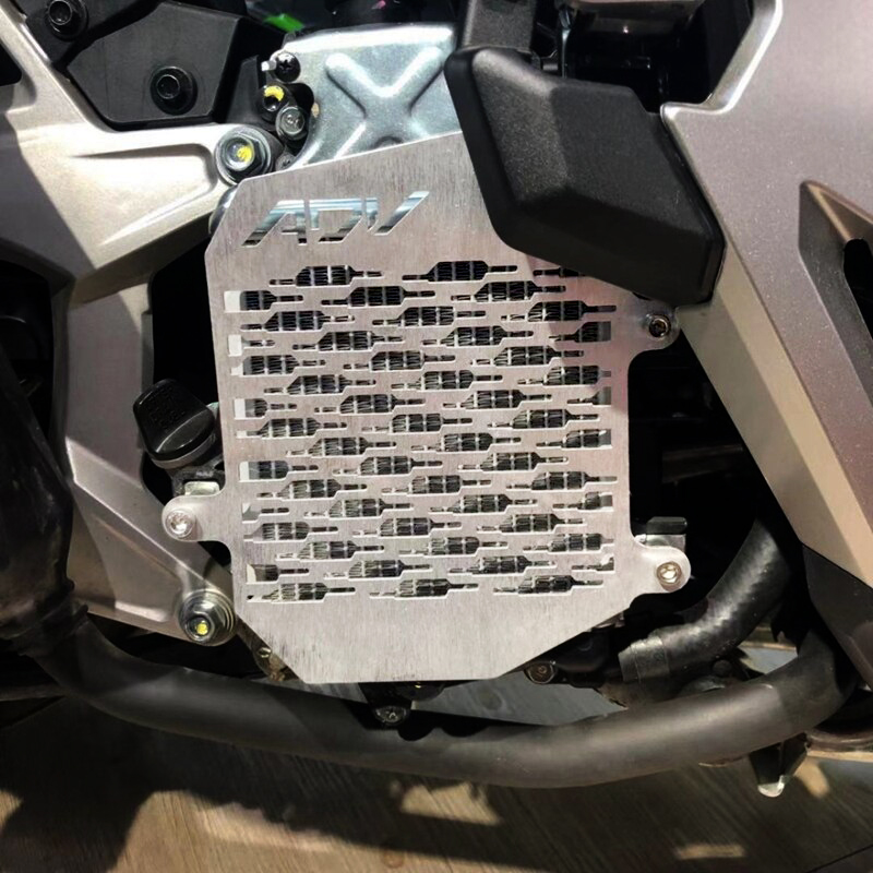 การ์ดหม้อน้ำแต่ง HONDA Adv150 อลูมิเนียม ปี 2019-2022
