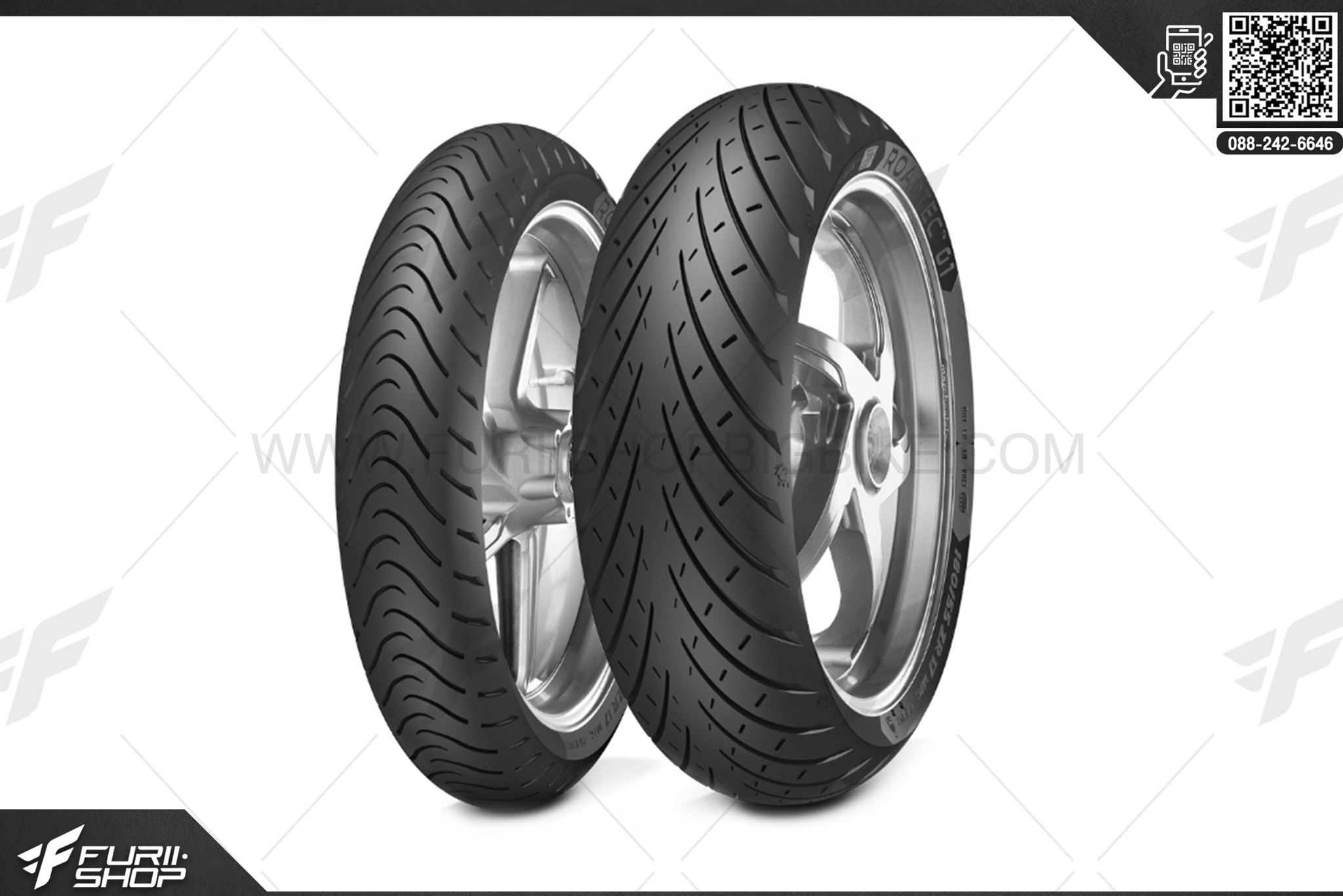 ยางมอเตอร์ไซค์บิ๊กไบค์ METZELER SPORT TOURING : ROADTEC 01 150/70 R 17 M/C 69V TLยางบิ๊กไบท์ ยางBigbike Mototire