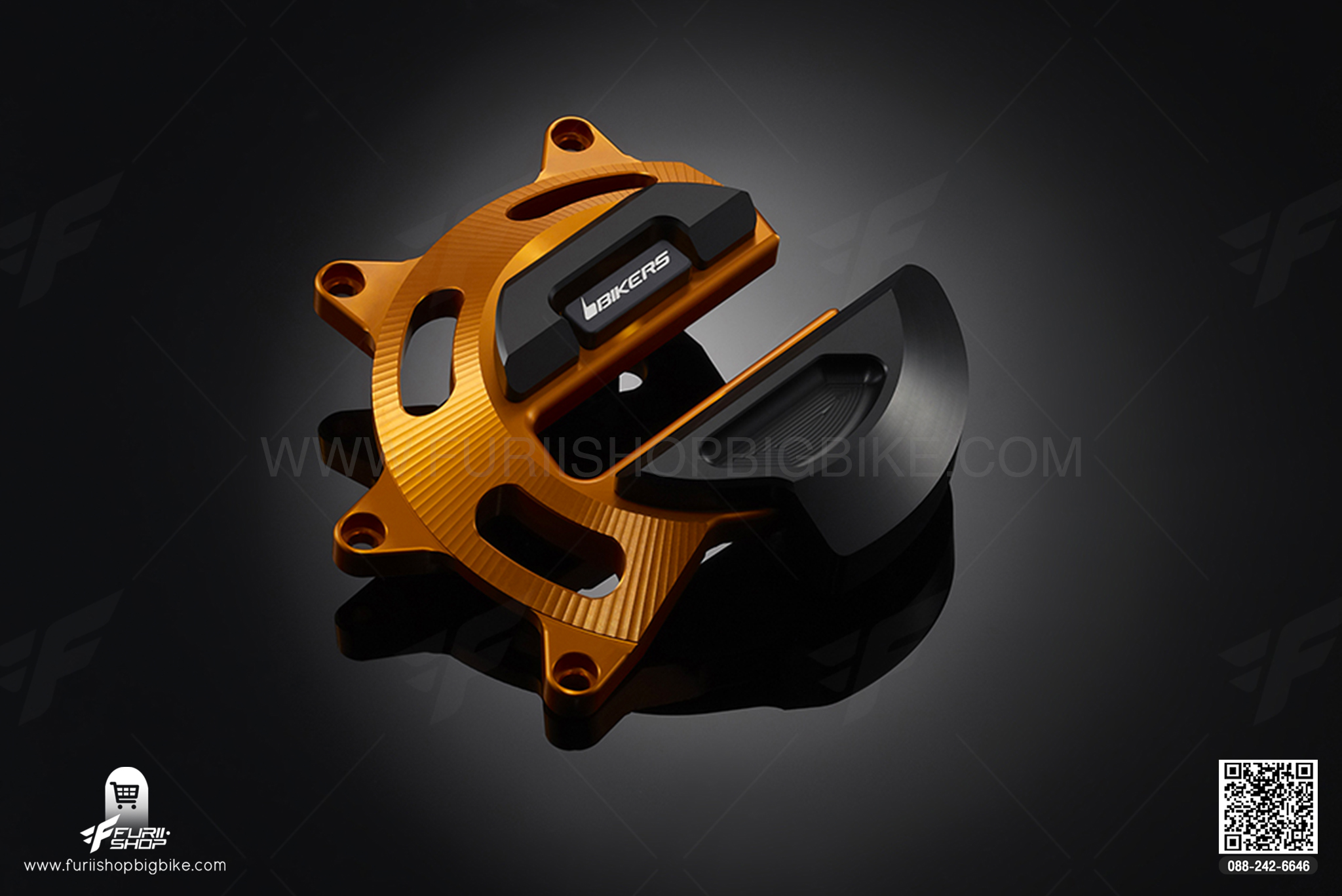 Engine Guard Set (Right) สีทอง Ducati MONSTER795-796