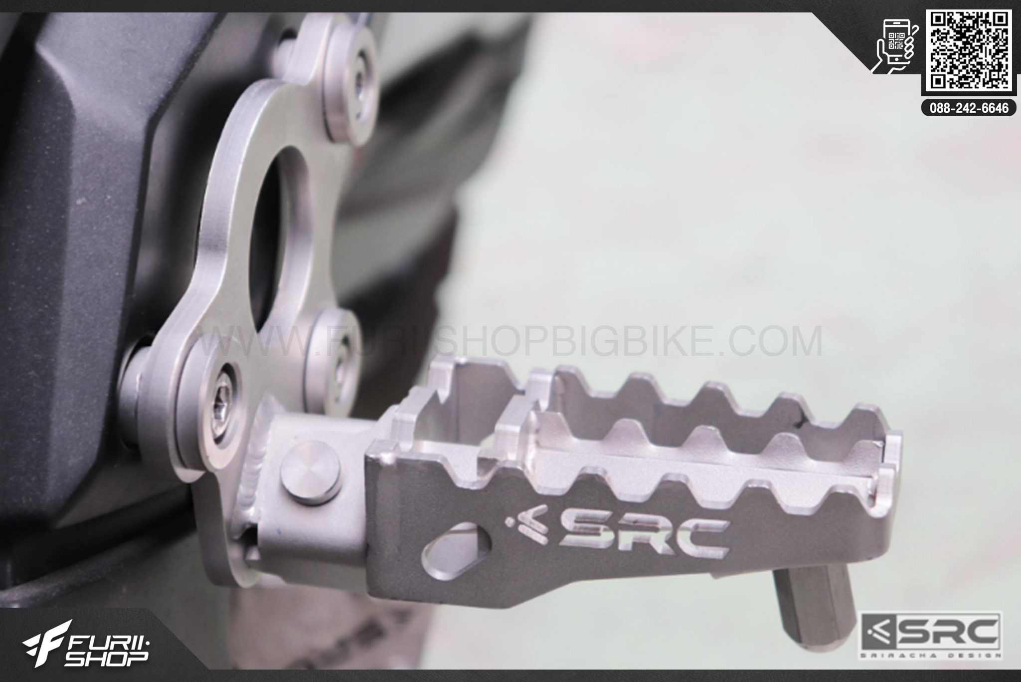 พักเท้าหนาม SRC Honda X-ADV 750