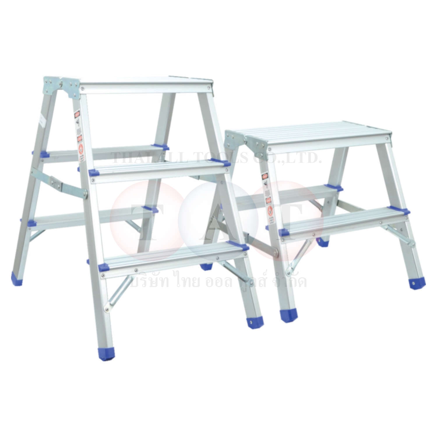 Matlock.3-Tread Aluminium Folding Steps