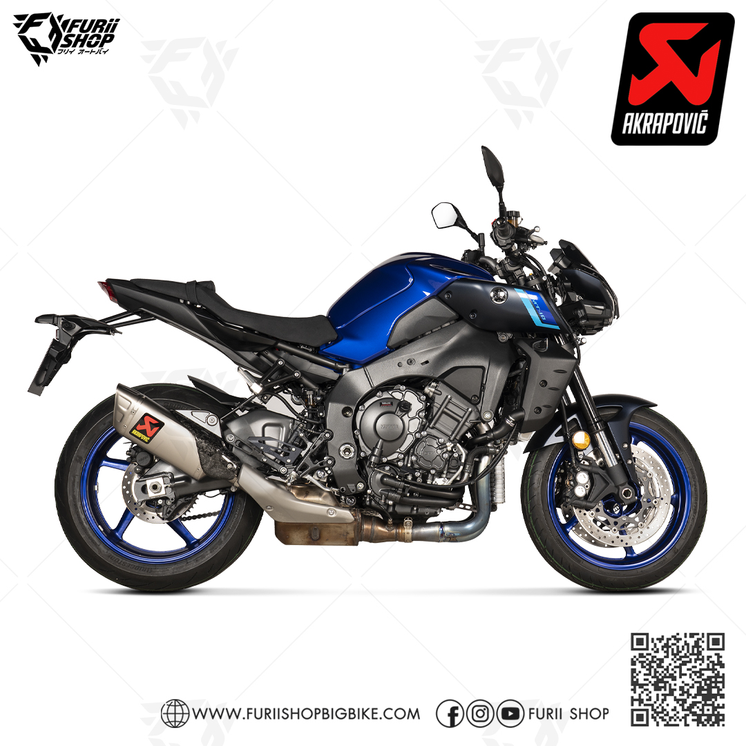 ท่อแต่ง Akrapovic Slip on GP ปลายดาบ : for Yamaha MT10 2022
