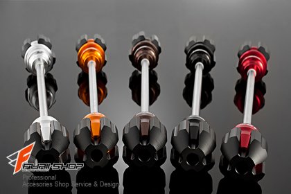 กันล้มล้อหน้า bikers for Kawasaki ksr Front Wheel Protector คาวาซากิKSR