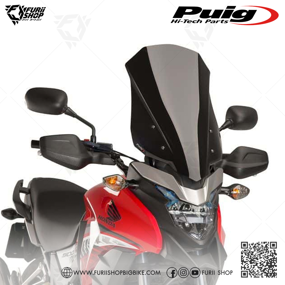 ชิลด์หน้า Puig Windshield Touring : for Honda CB 500 X 2019-2021 All New !!
