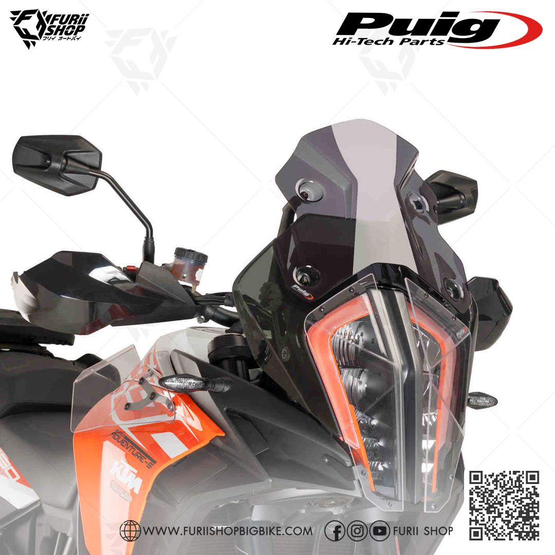 ชิลด์หน้า Puig Windshield Racing : for KTM 1290 Super Adventure 2017-2018