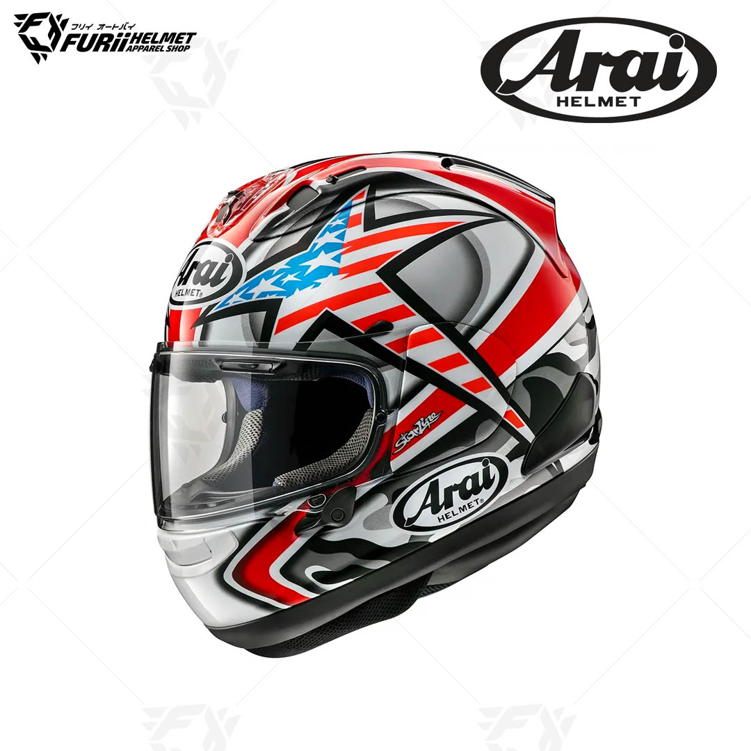 หมวกกันน็อค Arai : RX-7V EVO HAYDEN LAGUNA