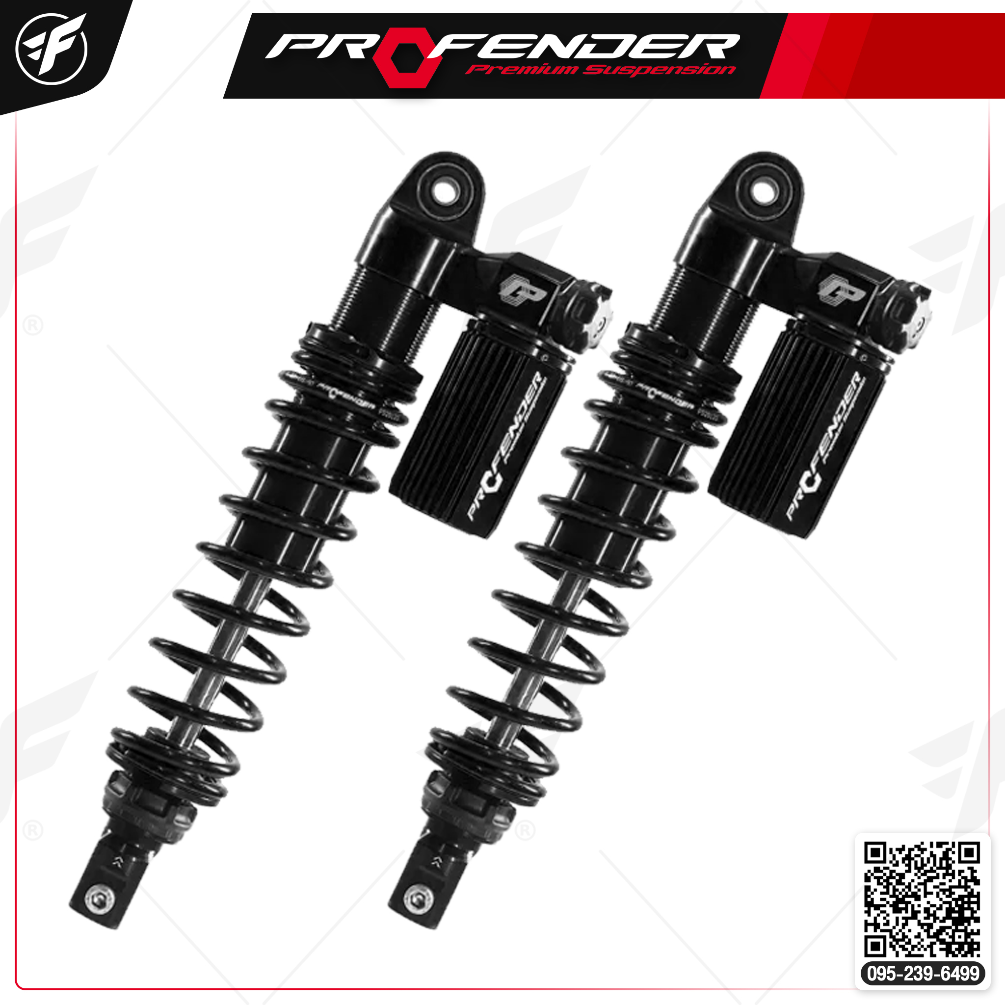โช๊ค PROFENDER SERIES X FOR HONDA MONKEY 125 PMXS-HO1005-LA10(BK)