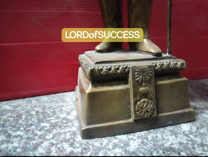 รูปหล่อทองเหลือง รัชกาลที่๙ พร้อมฉลองพระเนตร สูง 21 นิ้ว