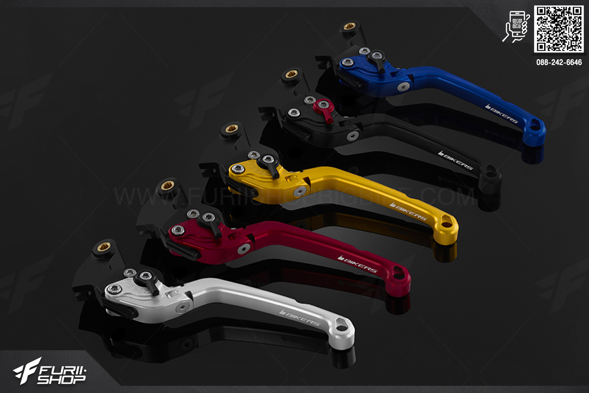 ก้านคลัทช์ ก้านครัช Folding Adjustable Clutch Lever Bikers Yamaha M-Slaz