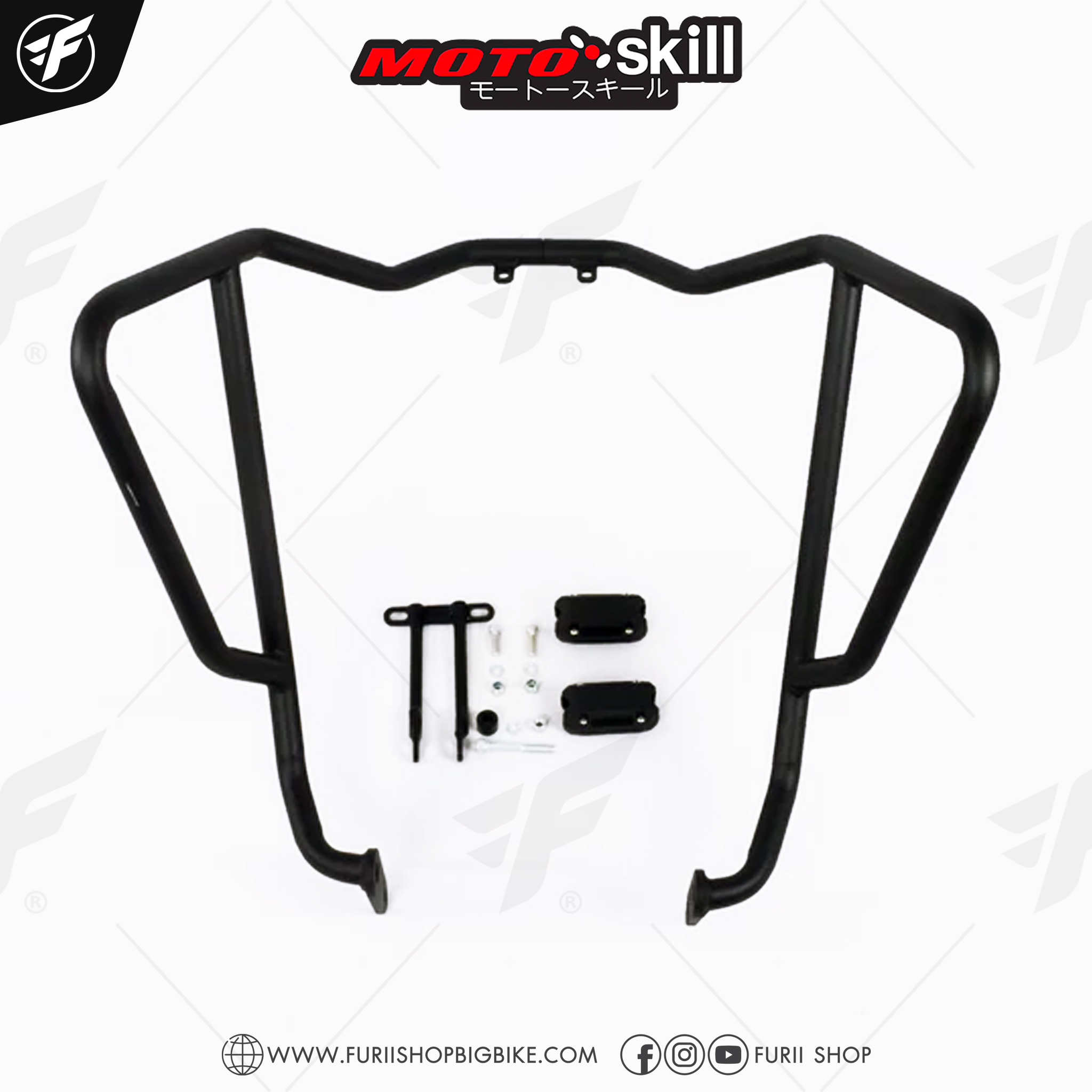 แคชบาร์ Motoskill Crash bar V.2 สำหรับ HONDA NC750 ปี 12-22