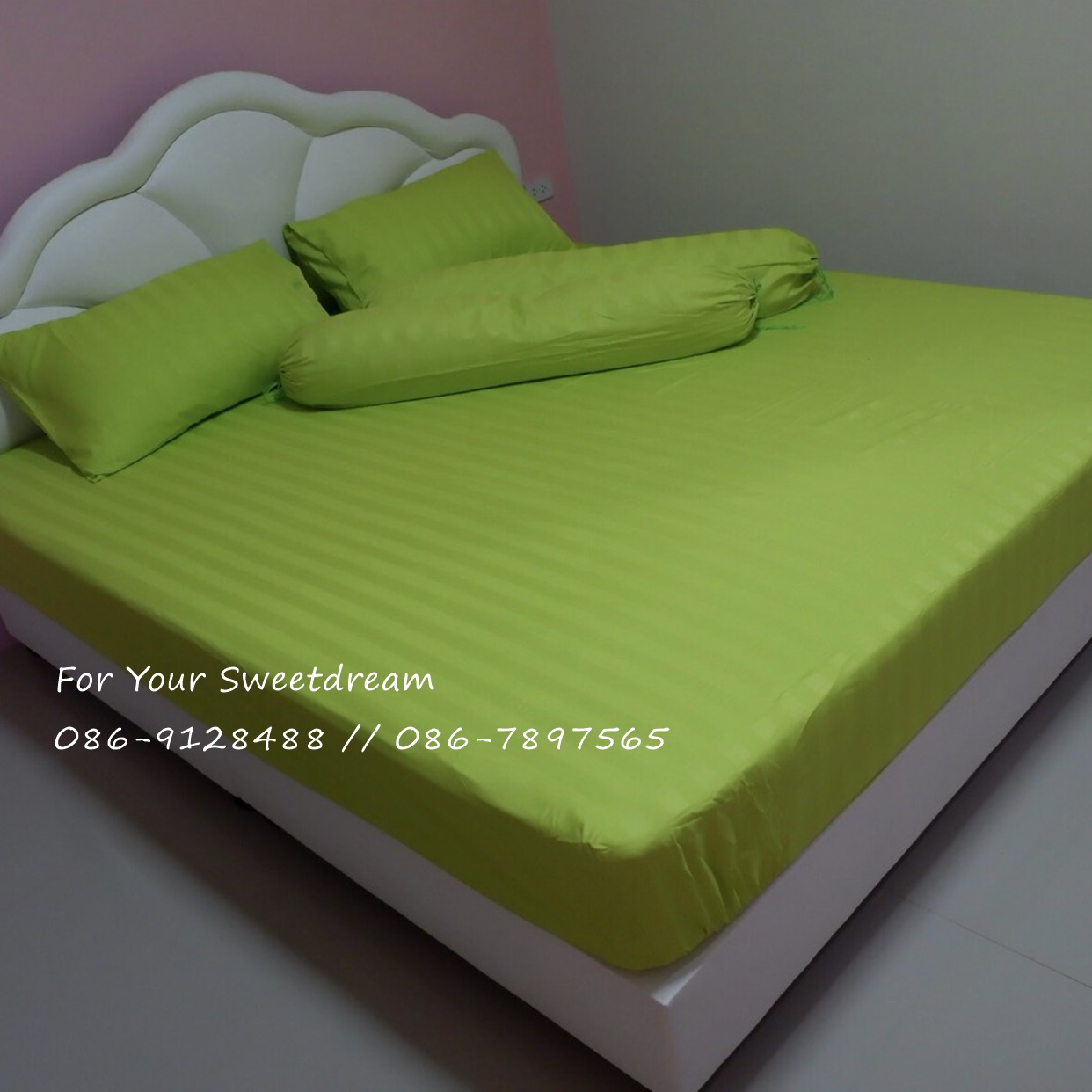 ชุดผ้าปูที่นอน แบบลายน่ารักๆ มี 3 ขนาด 3.5 ฟุต 5 ฟุต 6 ฟุต ราคาเริ่มต้น 155 บ.