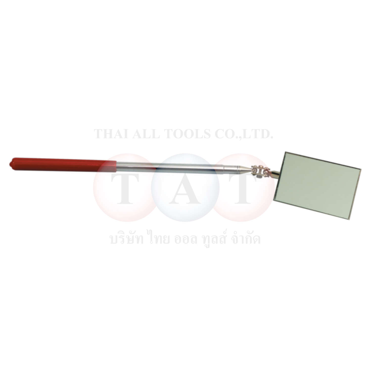Kennedy.ADJ TELESCOPIC 3-1/2" REC. INSP. MIRROR