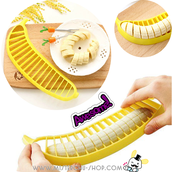 Banana Slicer ที่สไลด์กล้วย เพียงกดเดียว