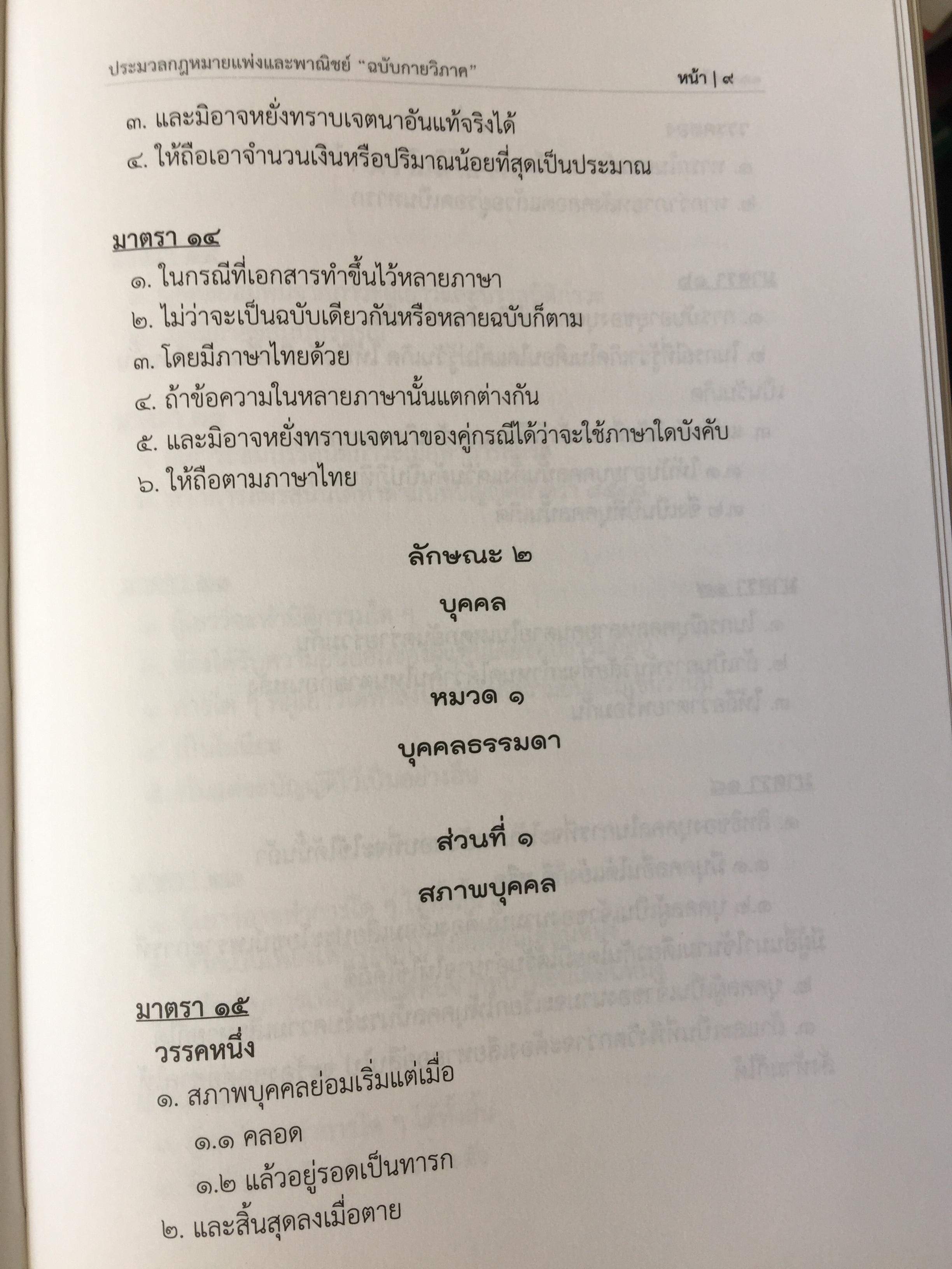 ประมวลกฎหมายแพ่งและพาณิชย์. The Civil and Commercial Code. ฉบับกายวิภาค Anatomy Edition ผู้เขียน ธิติพล ศรีประทักษ์ ผู้พิพากษา 0 กก.