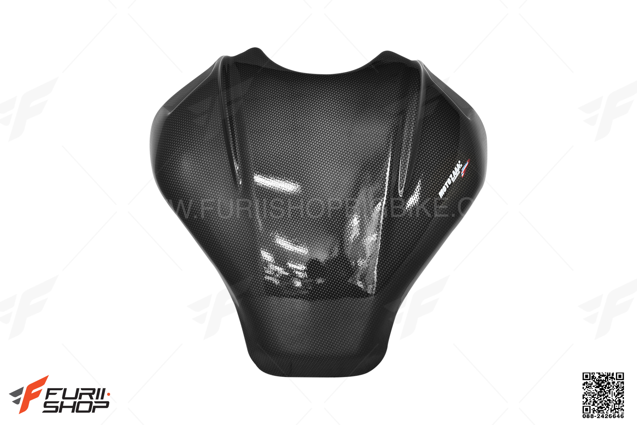ครอบถังลายเคฟร่า MOTOZAAA FOR HONDA CBR650R 2019