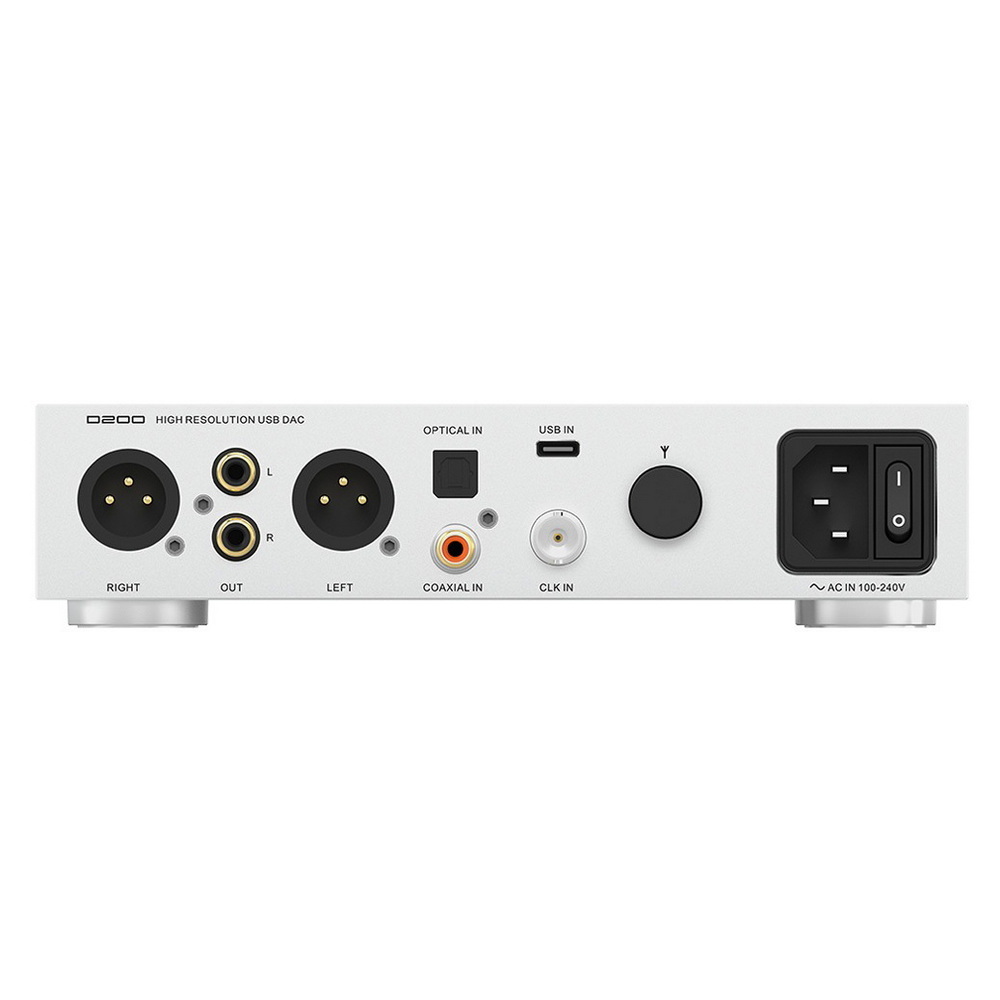 SMSL D200 DAC ตั้งโต๊ะ ชิป ROHM BD34352EKV วงจรนาฬิกา CK-03 รองรับ MQA+MQA CD ประกันศูนย์ไทย