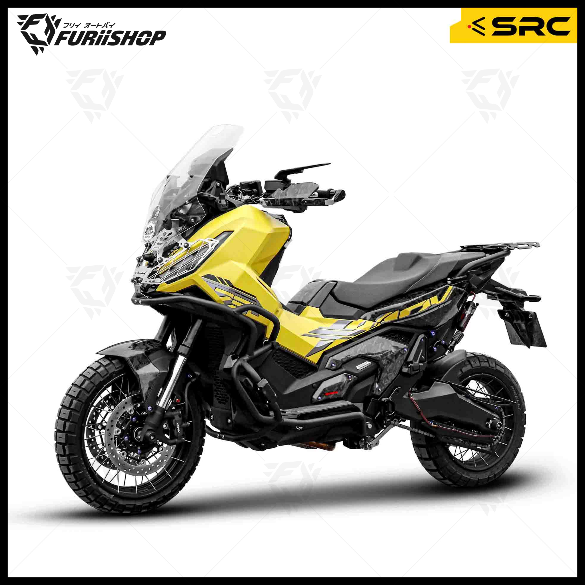 แคชบาร์.SRC CRASHBAR FULLSET FOR HONDA X-ADV 750 (2025)