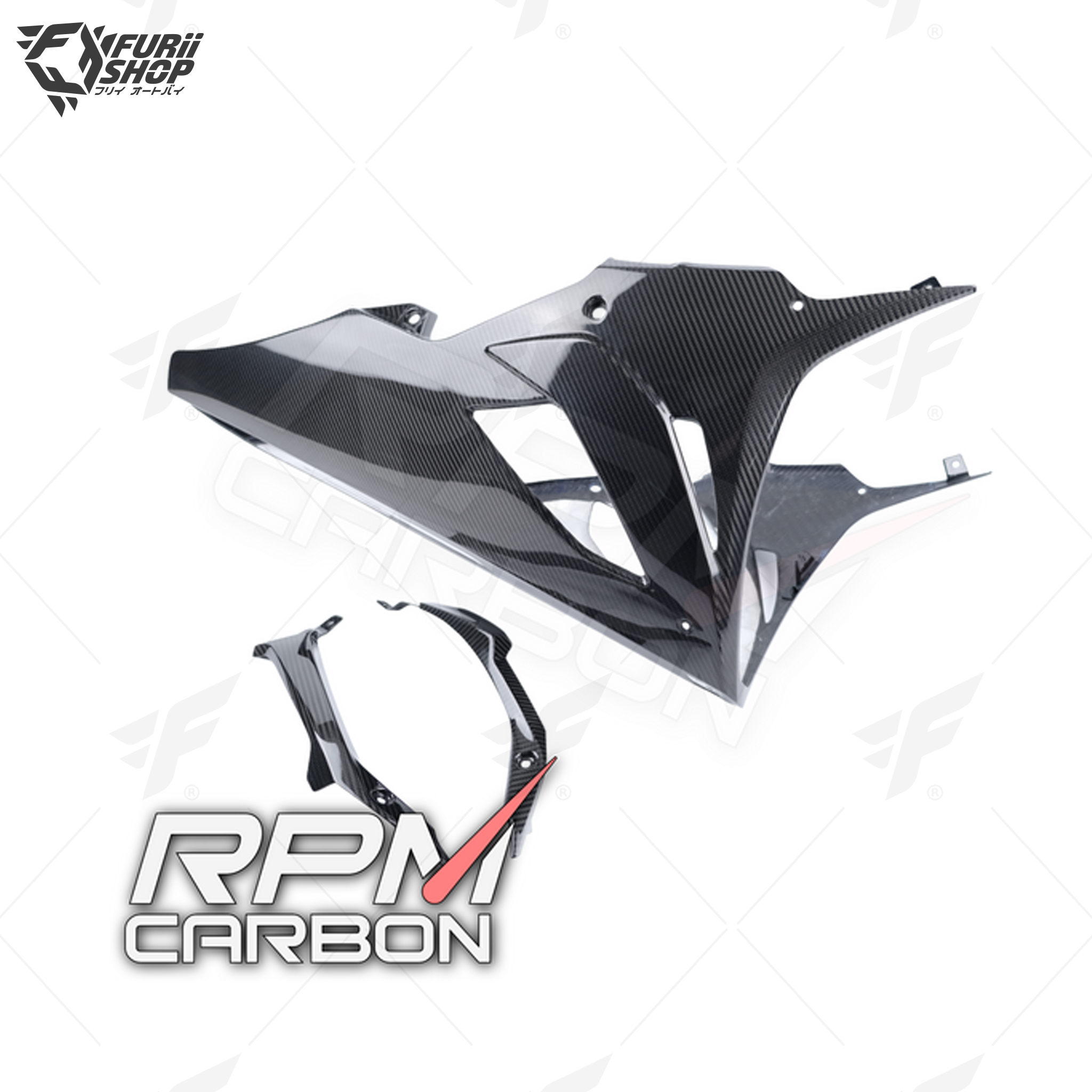 อกล่าง RPM Carbon Belly Pan (Stock Exhaust) : for BMW S1000RR 2020+