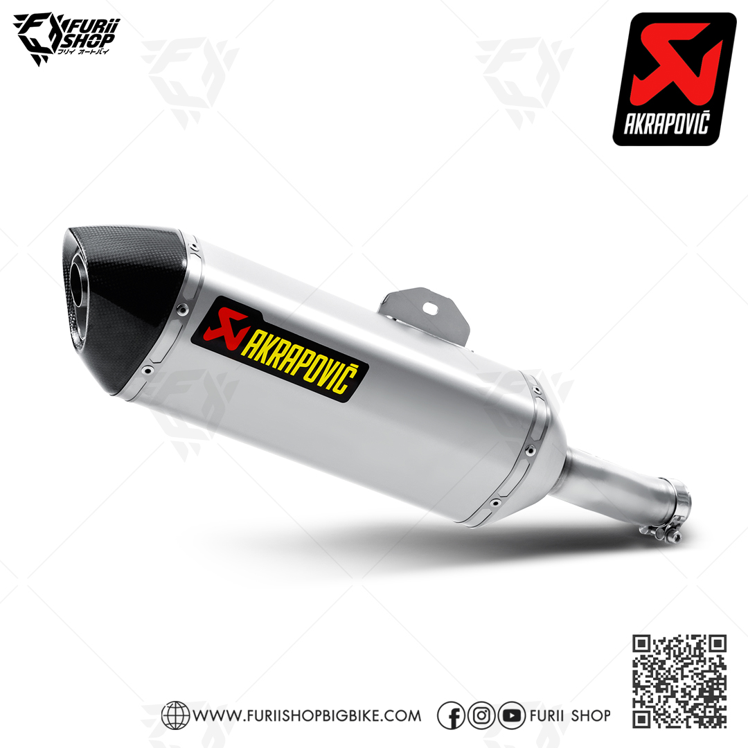 ท่อแต่ง Akrapovic Slip on Titanium : for Honda CBR 500 X,F,R 2019-2021 All New !!