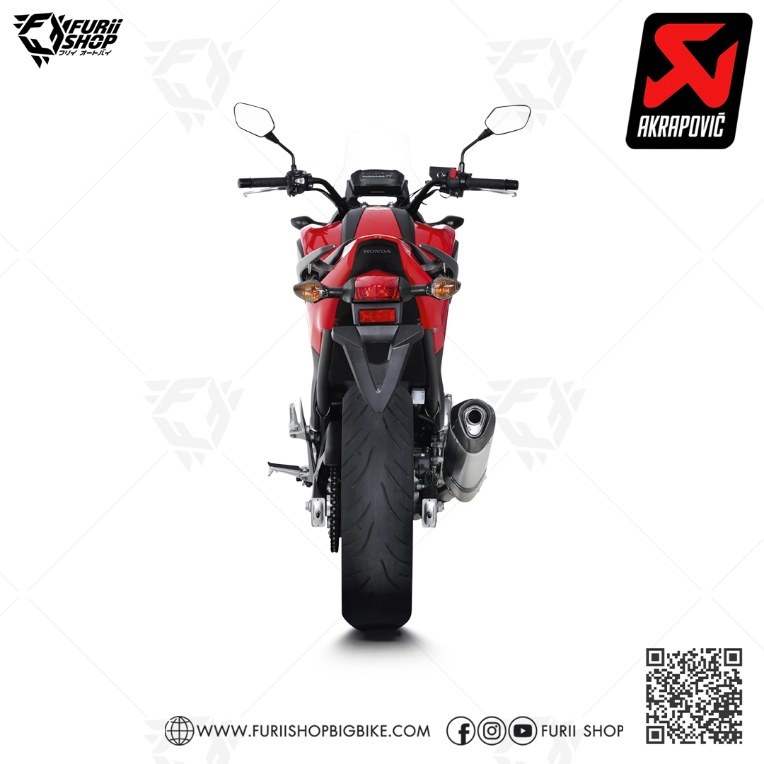 ท่อมอเตอร์ไซค์ AKRAPOVIC TITANIUM SLIP-ON FOR HONDA NC750 ท่อแต่ง ท่อสูตร ท่อบิ๊กไบค์ ท่อBigbike ท่อไอเสีย เอ็กพอร์ต