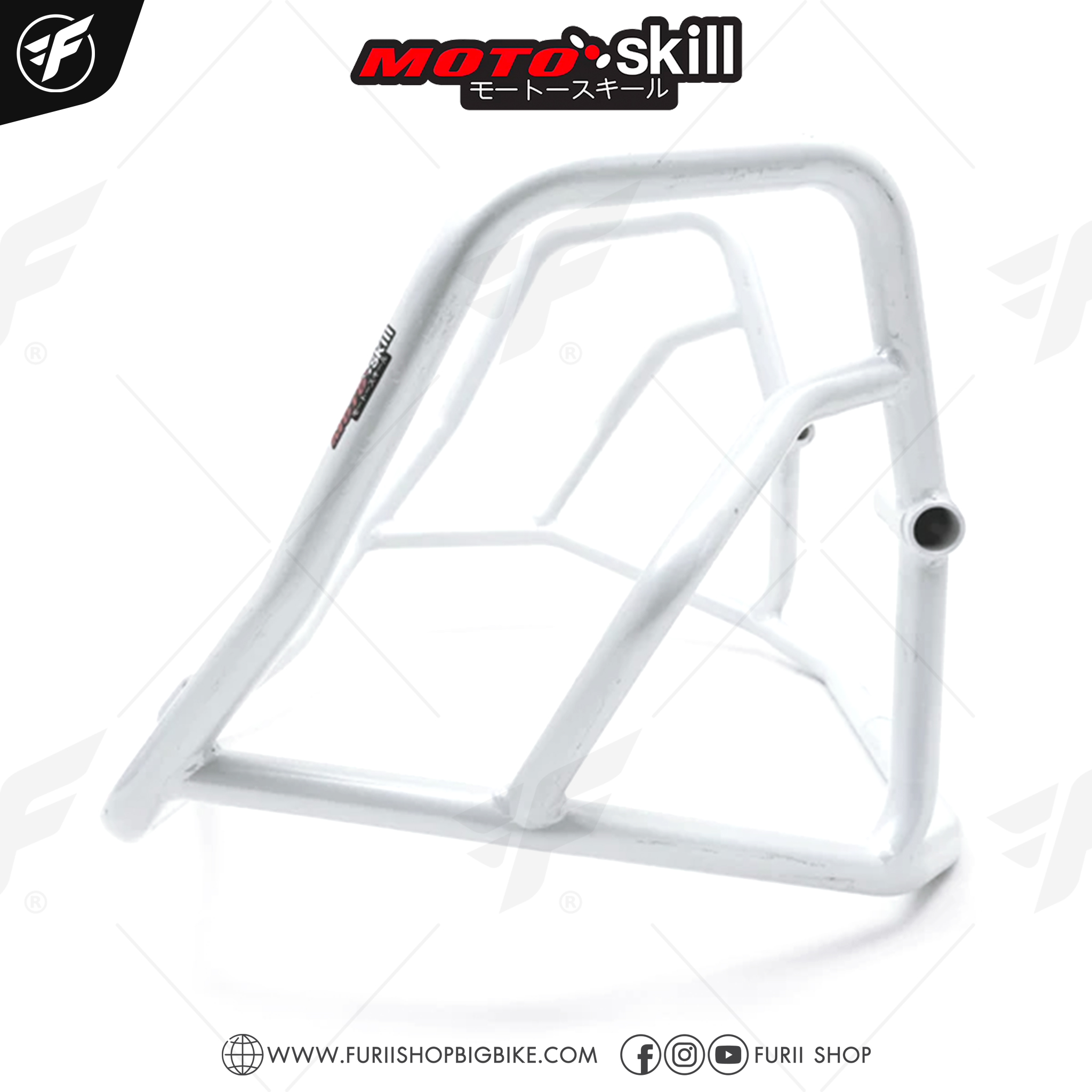 แคชบาร์ V.1 MOTOSKILL Crash bar V.1 สำหรับ SUZUKI V-Strom 1000