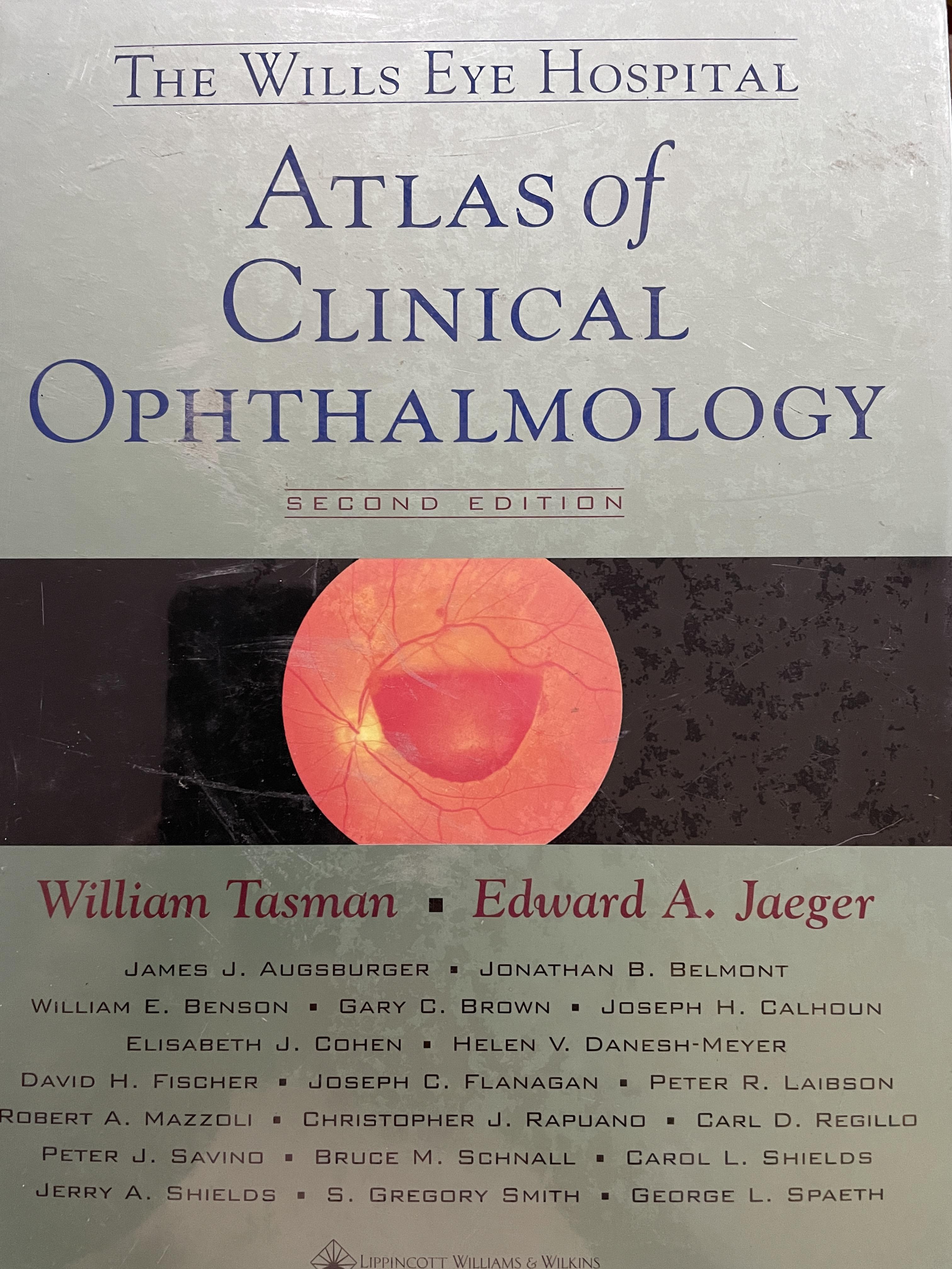 ATLAS. OF. CLINICAL OPHALMOLOGY. The Wills Eye Hospital 0 กก.