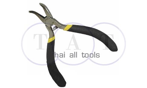 คีมปากแหลมปลายงอ ขนาดเล็ก 5 inch STANLEY