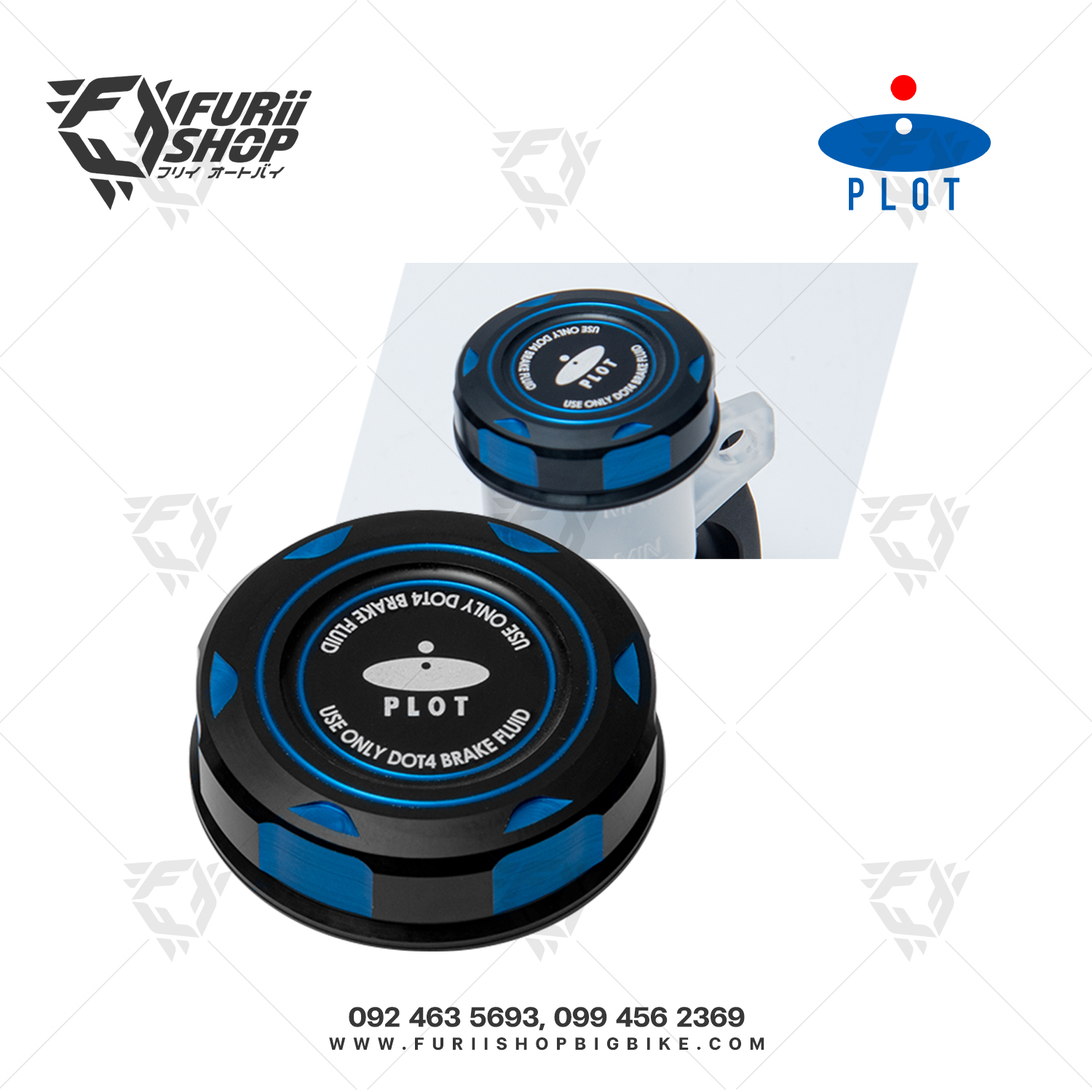 ฝาปิดกระปุกน้ำมันเบรก PLOT : Master Cylinder Tank Capxqa