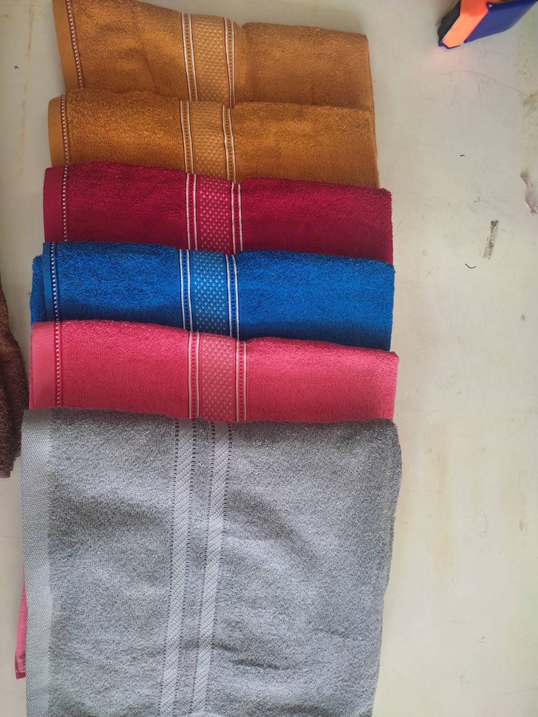 ผ้าเช็ดตัวเกรดโรงแรม ผ้าเช็ดตัว ผ้าขนหนูโรงแรมผืนใหญ่ ราคาส่ง ผ้าเช็ดตัว ขนาด 30*60 นิ้ว ขาย 1 โหล ขึ้นไป มีหลายสี