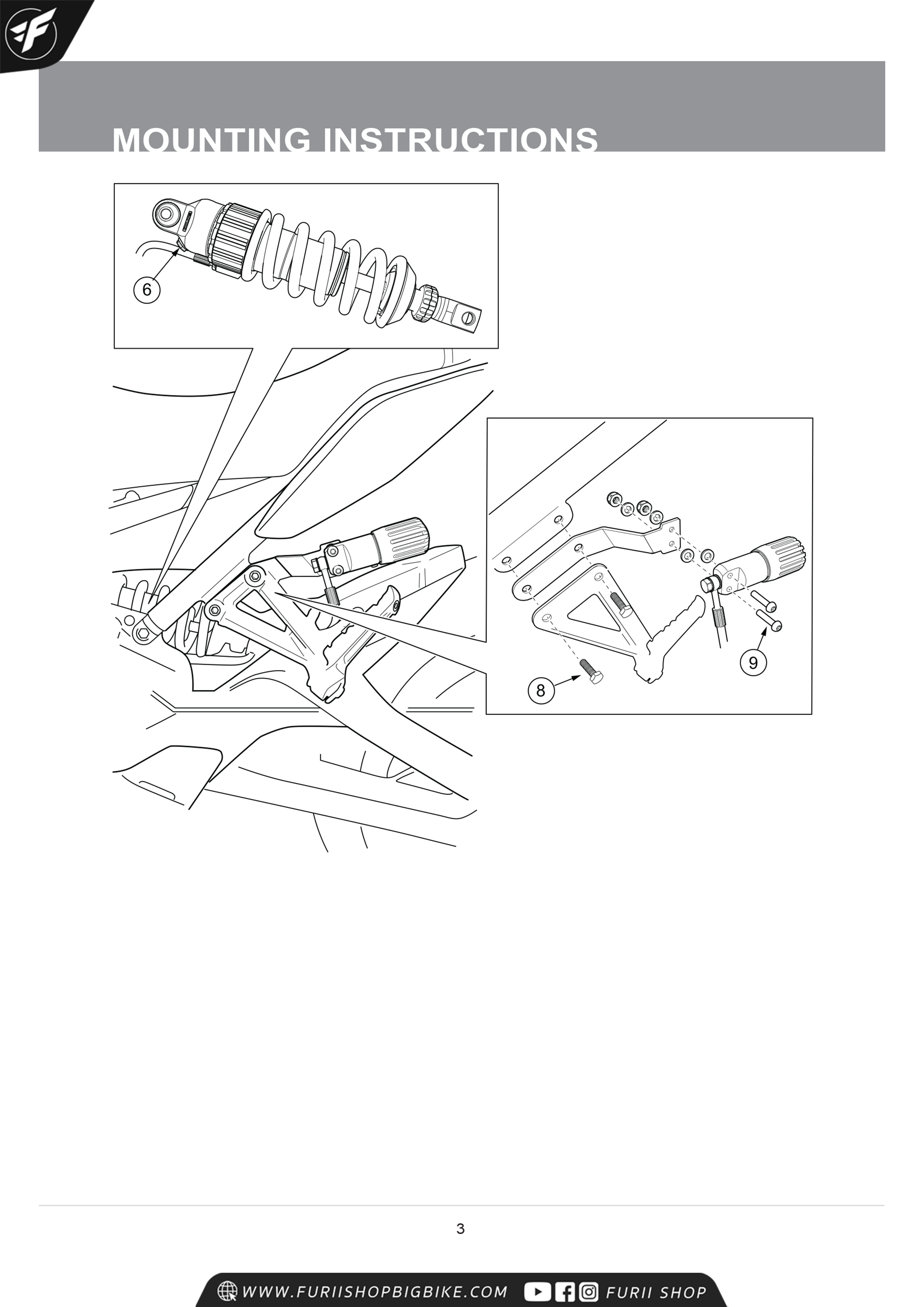 โช๊คหลัง OHLINS Sweden YA534 Yamaha MT-09, XSR900, Tracer900 มาพร้อมรีโมทปรับรีบาวน์