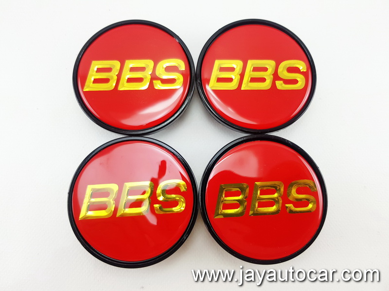 ฝาล้อรถยนต์ ฝาล้อแม็กซ์ ฝาล้อแต่ง โลโก้ BBS แดง ขอบสีดำ สำหรับ ล้อแม็ก ขนาด 63.5 มิล 1ชุด 4ชิ้น ขนาดยอดนิยม 63.5mm.