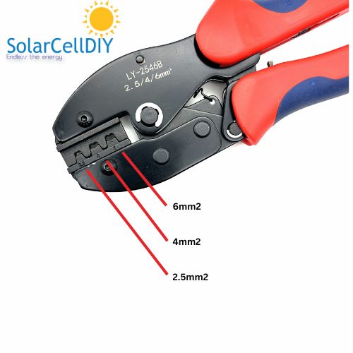 คีมย้ำหัว คอนเนคเตอร์ MC4 สำหรับโซล่าเซลล์ รุ่น LY-2546B