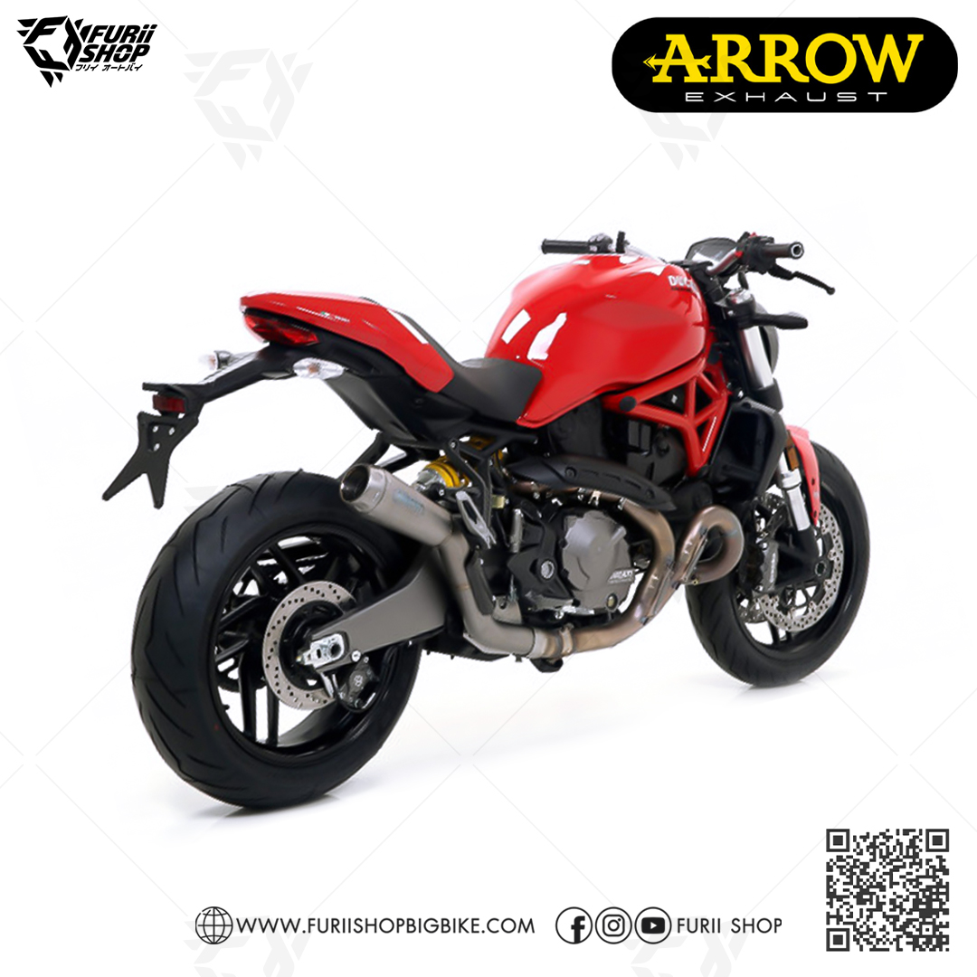 ท่อมอเตอร์ไซค์ Arrow Slip on Moto GP : for Ducati Monster 1200 14-16/17-19/R Monster821 14-17 / 18-19