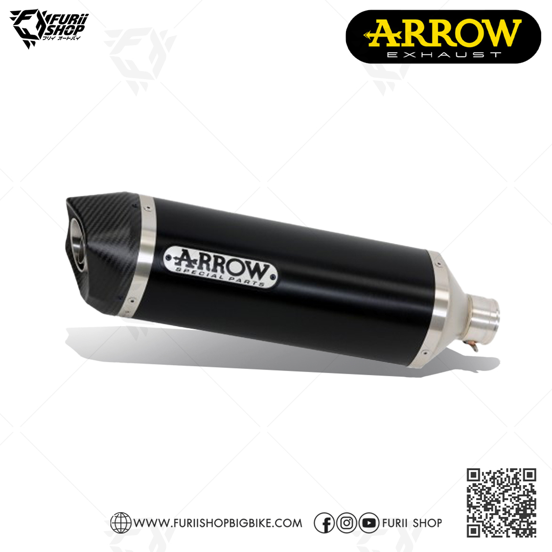 ท่อมอเตอร์ไซค์ Arrow Slip on Dark-Carbon : for Suzuki GSXR1000 2017-2022 All new!!