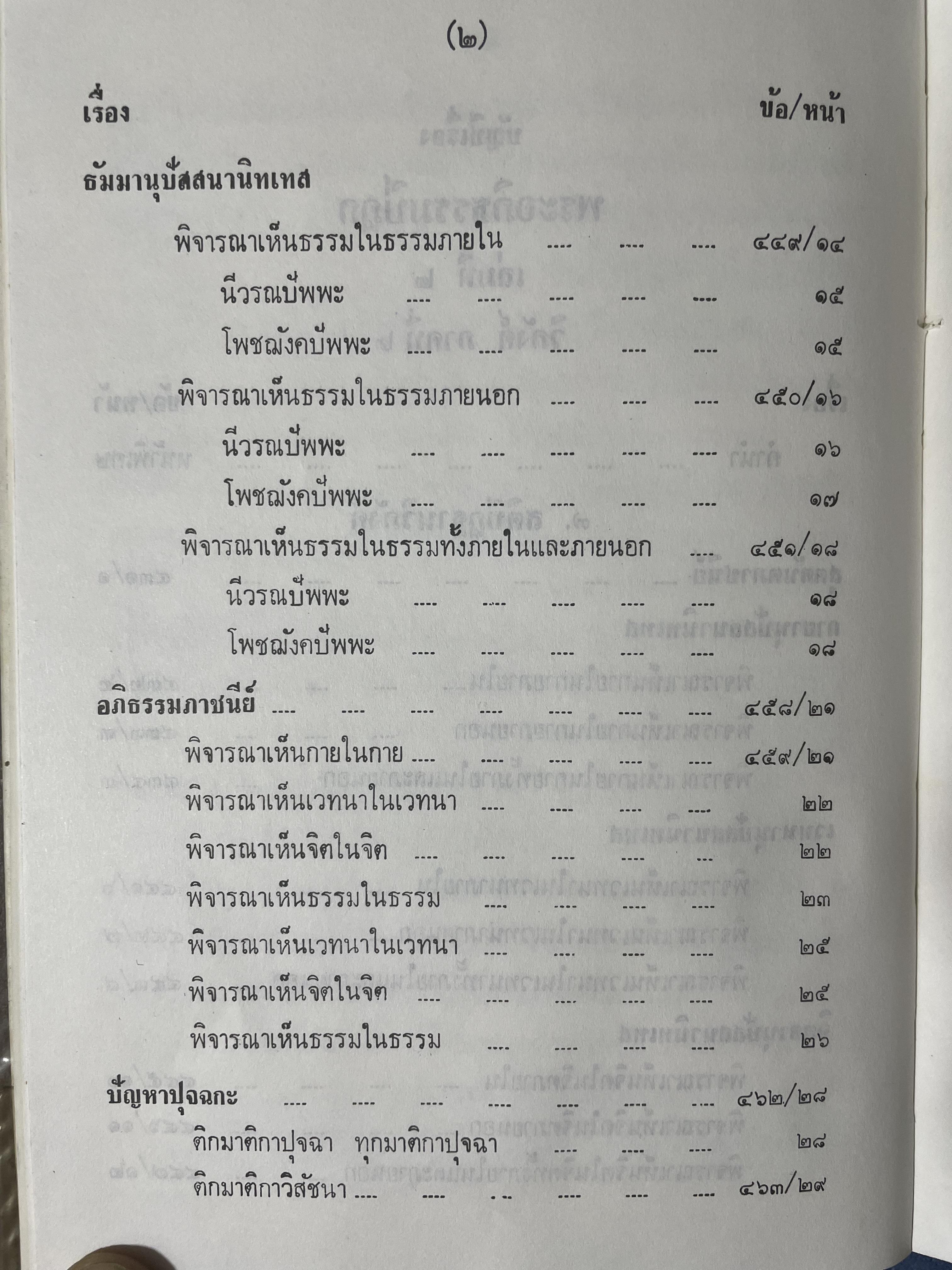 พระอภืธรรมปิฏก เล่มที่ 2 วิภังค์ ภาคที่ 2 และอรรถกถา 9,500 กรัม