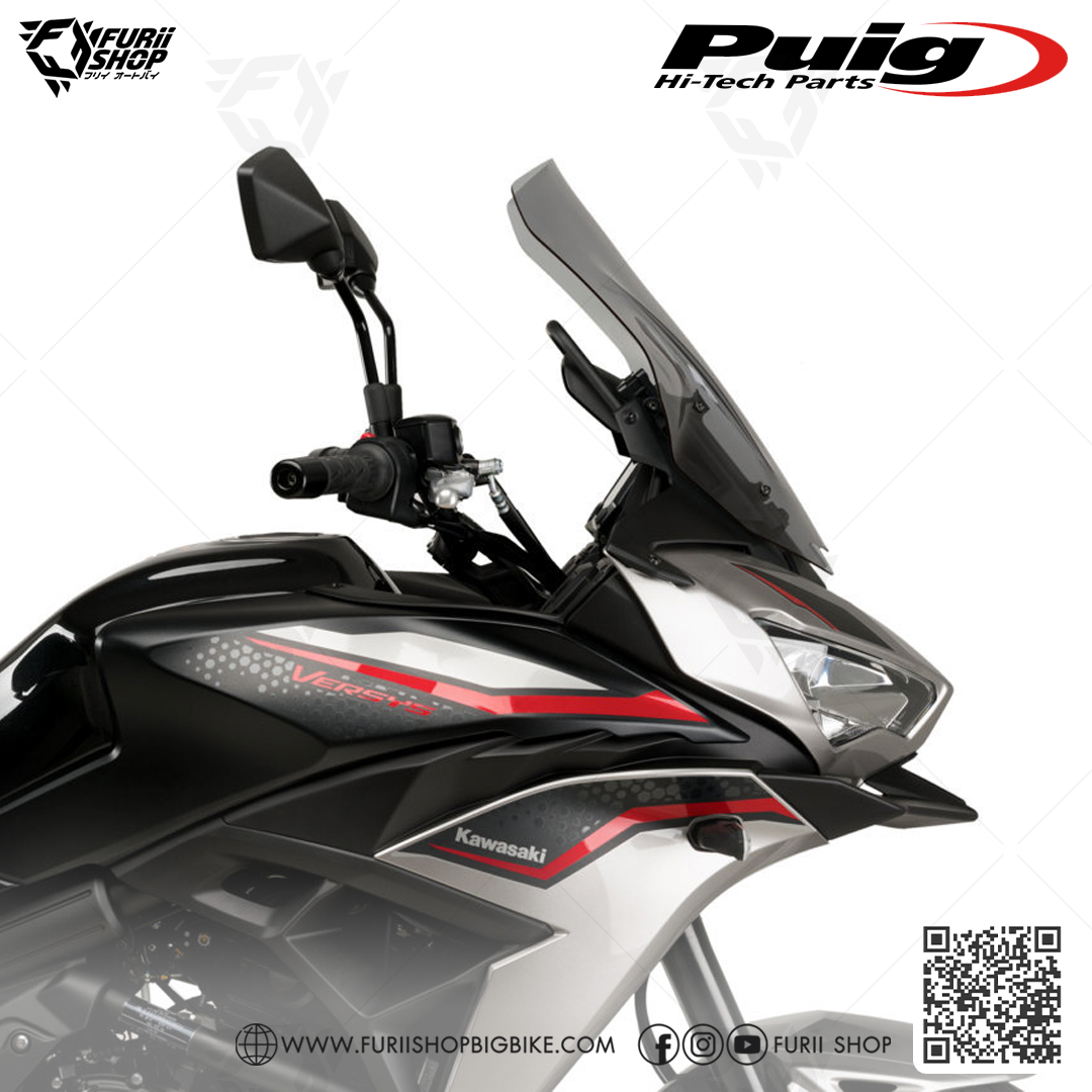 ชิลด์หน้า Puig Windshield Touring : for Kawasaki Versys 650 2022